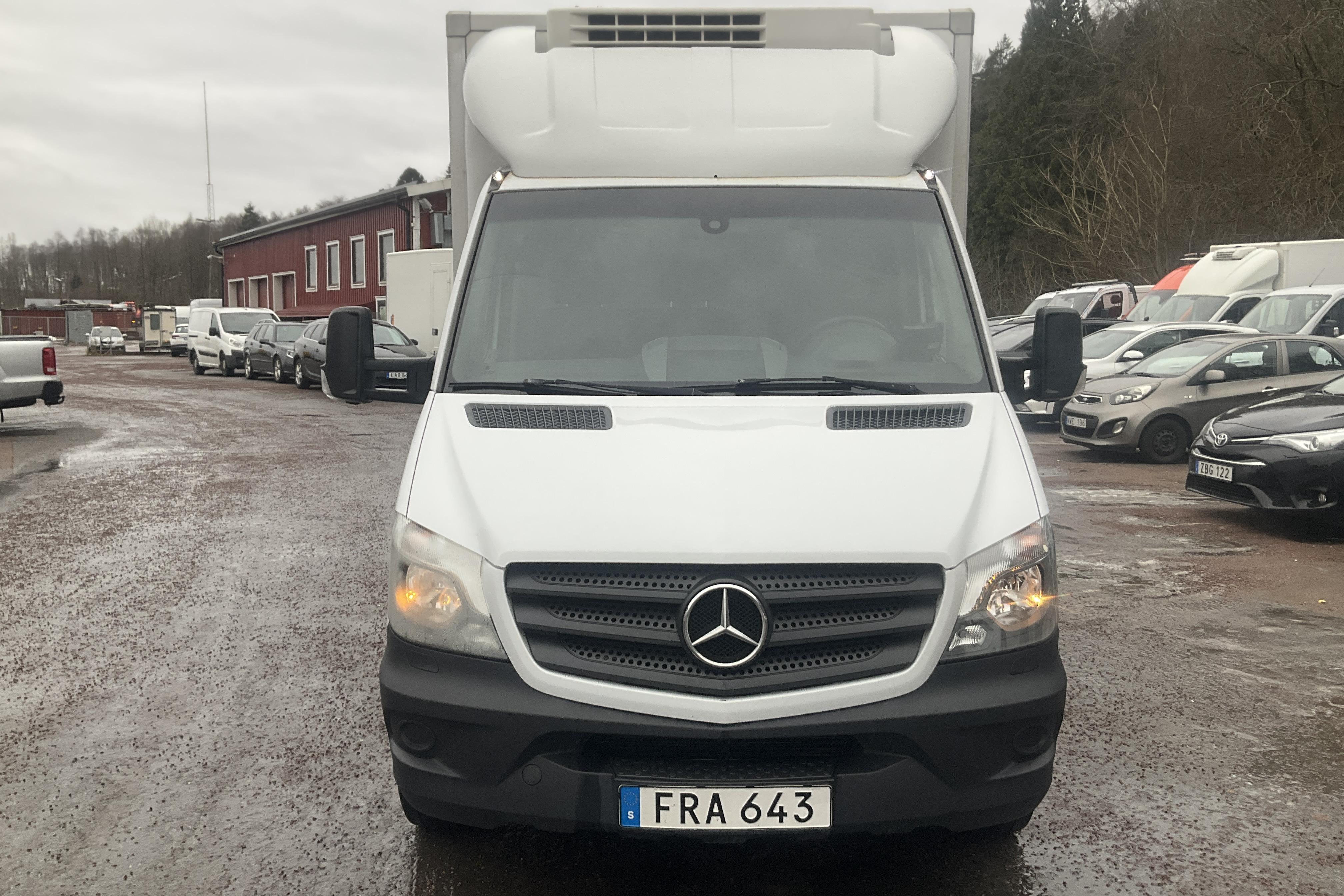 Mercedes Sprinter 316 CDI Volymskåp (163hk) - 33 002 mil - Automat - vit - 2017