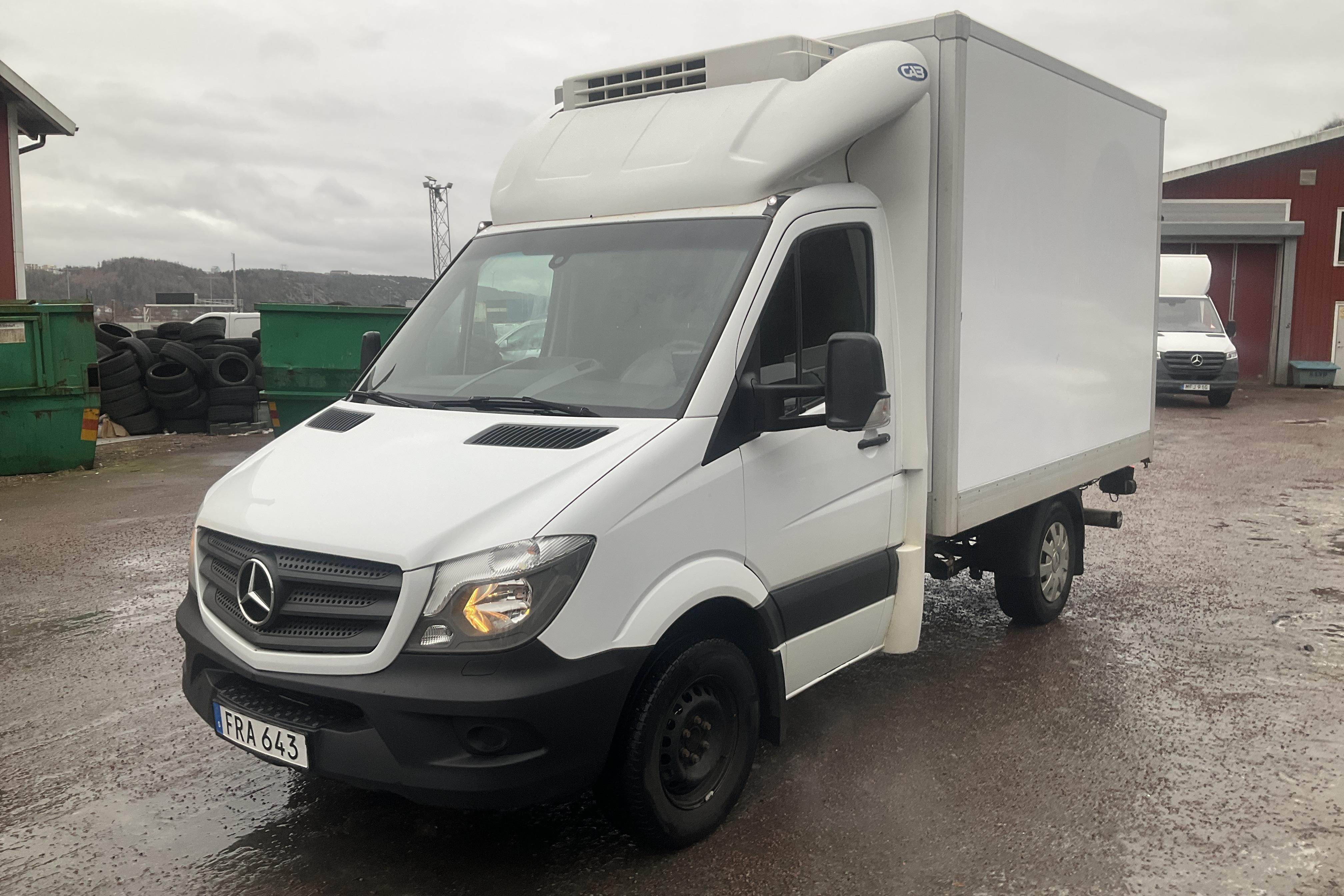 Mercedes Sprinter 316 CDI Volymskåp (163hk) - 33 002 mil - Automat - vit - 2017