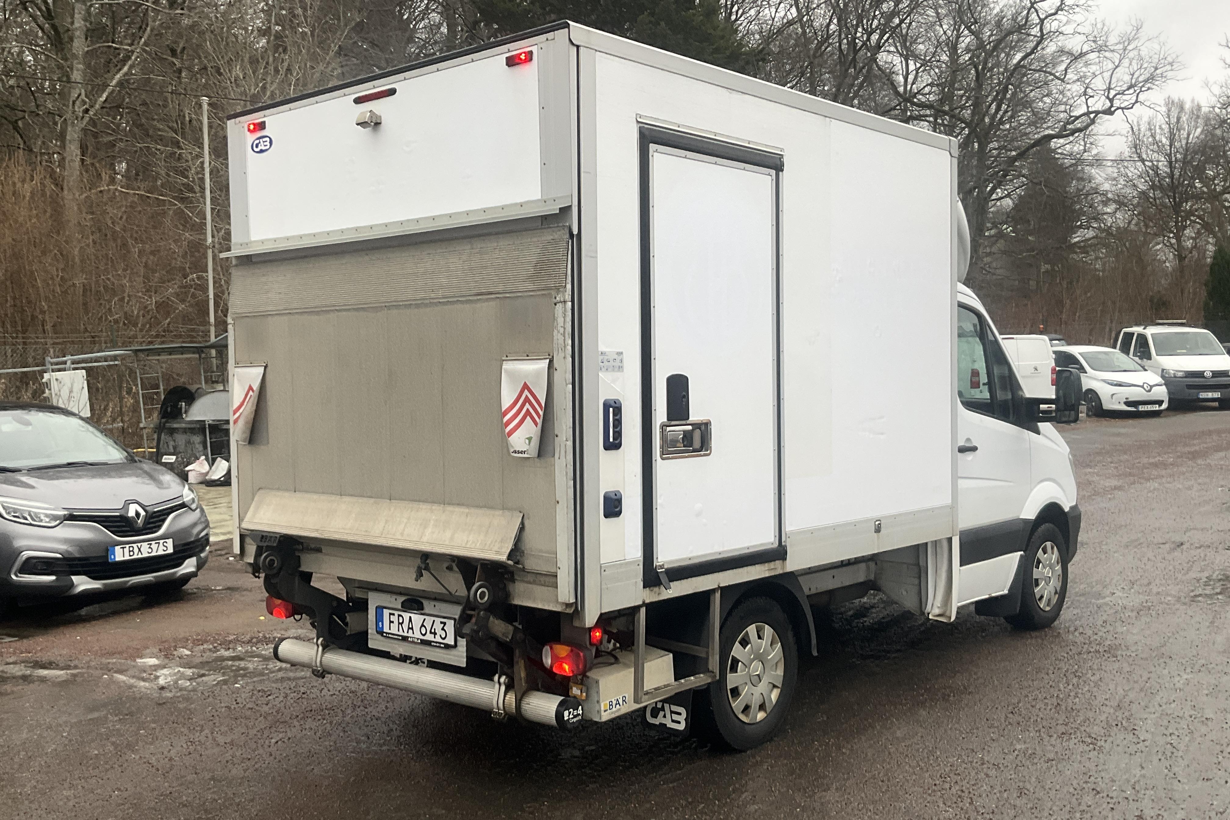 Mercedes Sprinter 316 CDI Volymskåp (163hk) - 33 002 mil - Automat - vit - 2017