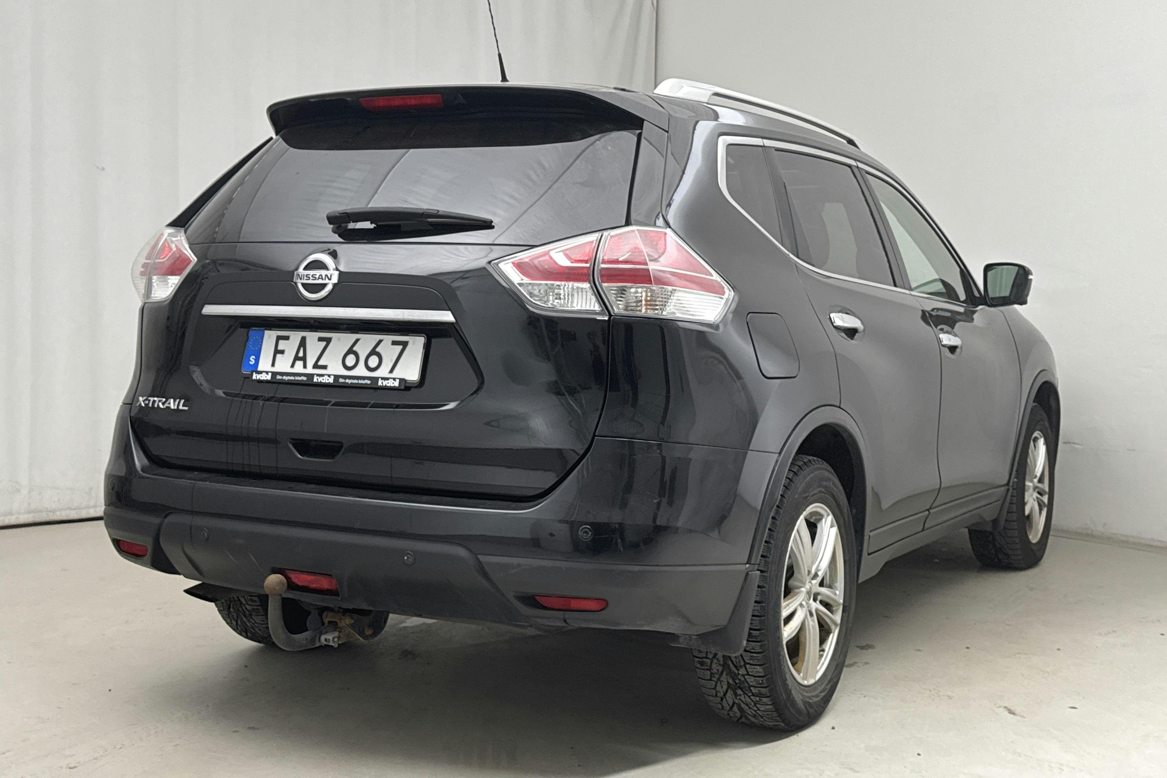 Nissan X-trail 1.6 dCi 2WD (130hk) - 156 650 km - Automatic - black - 2017