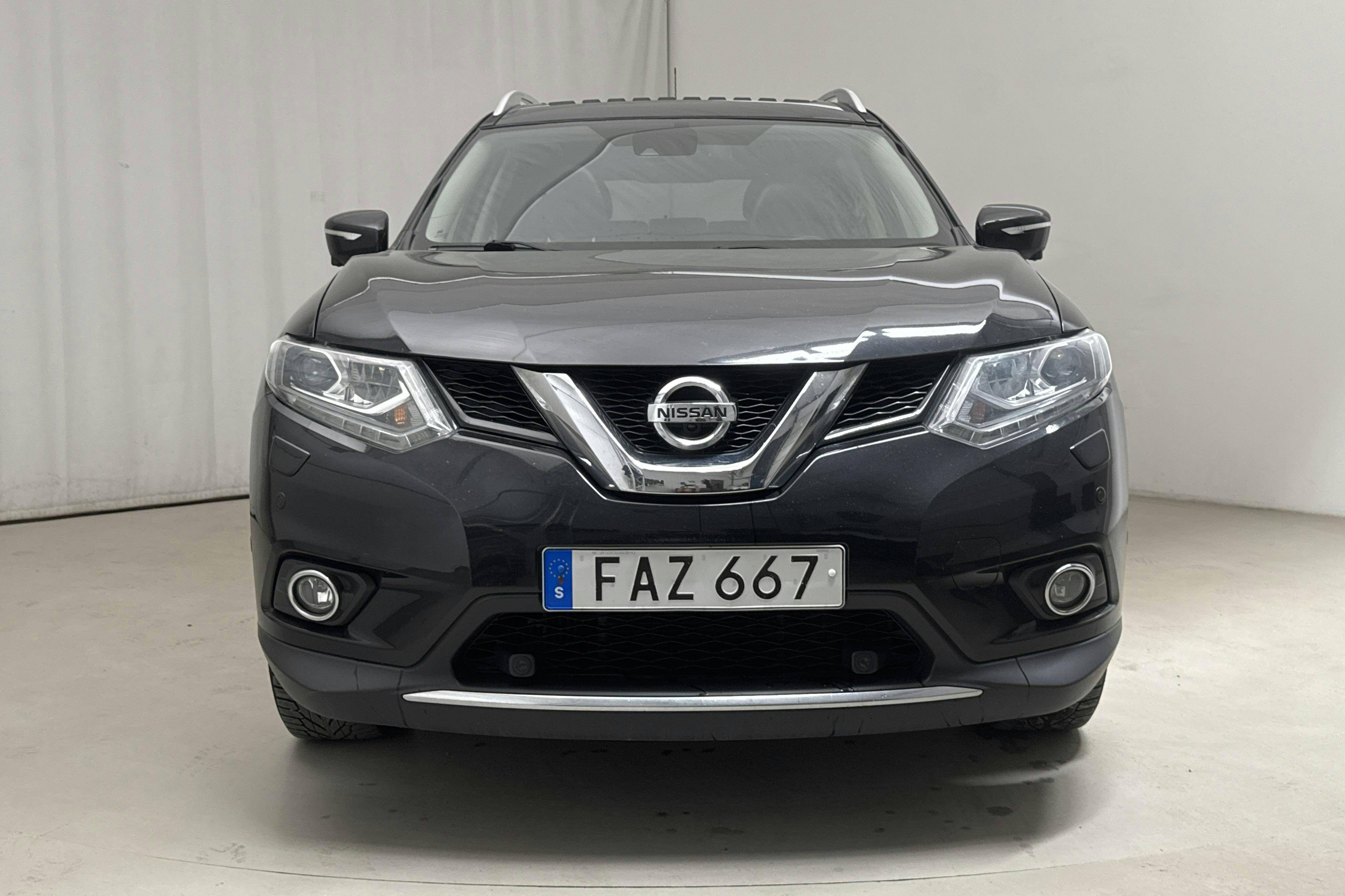 Nissan X-trail 1.6 dCi 2WD (130hk) - 156 650 km - Automatic - black - 2017