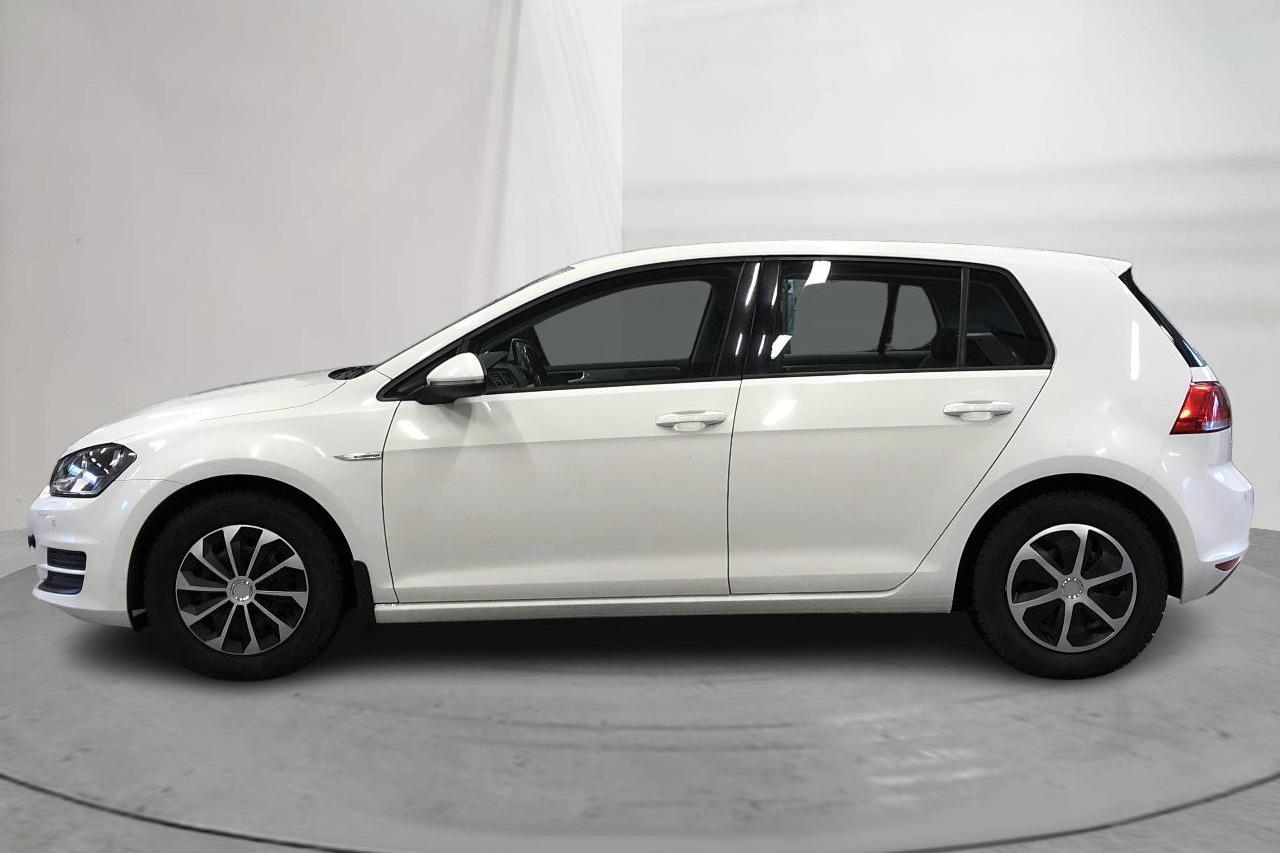 VW Golf VII 1.4 TGI 5dr (110hk) - 15 348 mil - Automat - vit - 2014