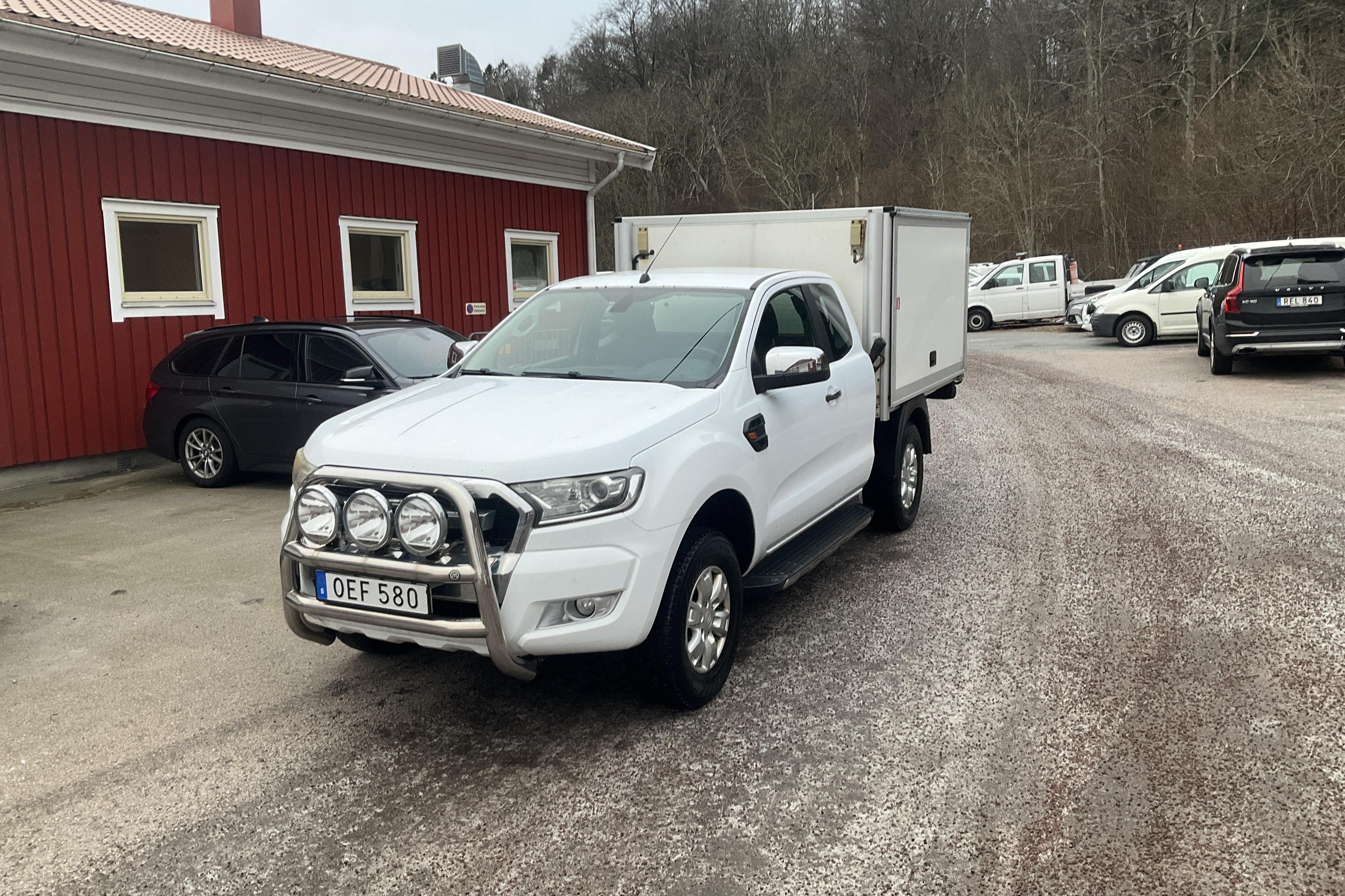 Ford Ranger 2.2 TDCi 4WD (160hk) - 19 733 mil - Automat - vit - 2016