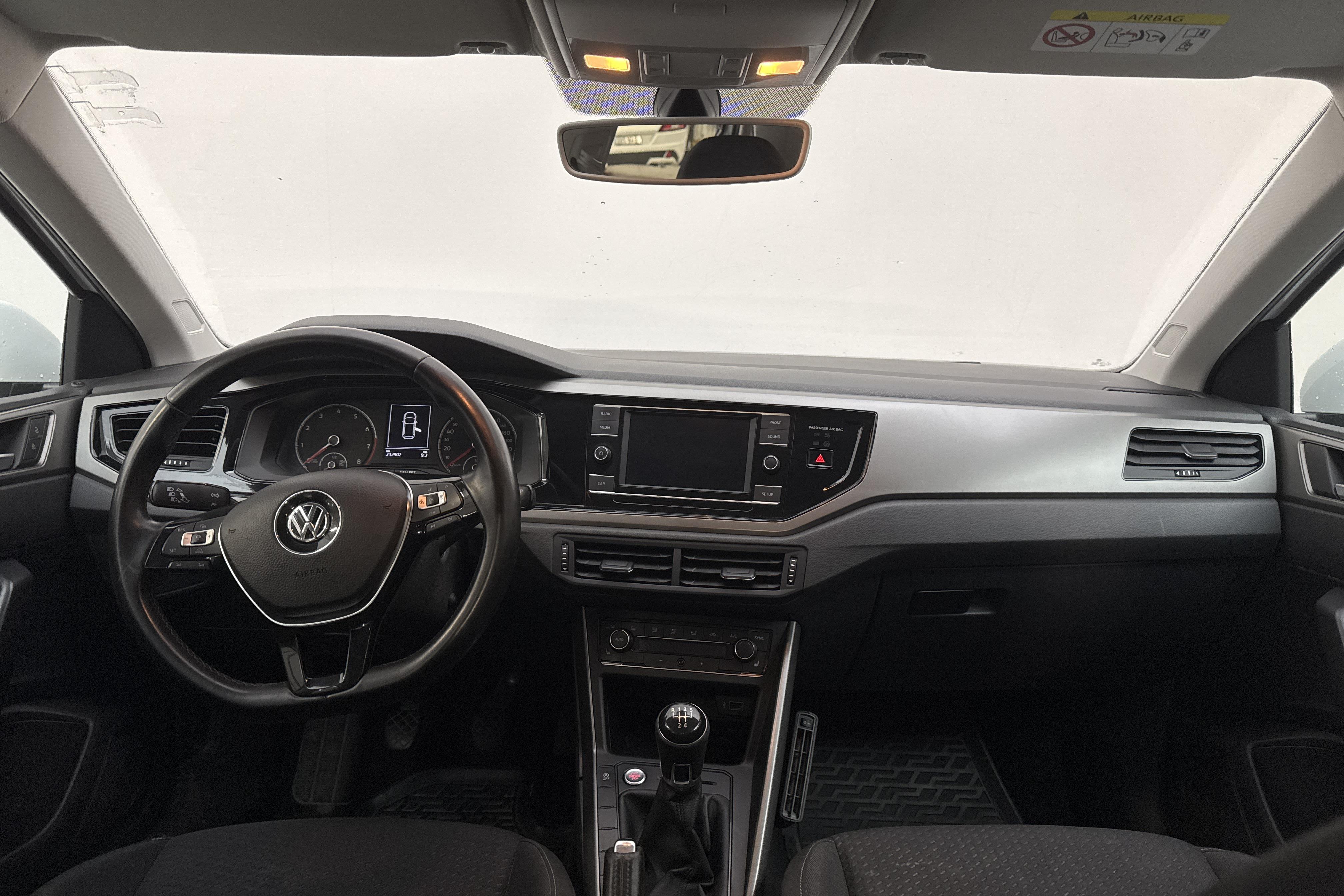 VW Polo 1.0 TGI 5dr (90hk) - 212 900 km - Manualna - biały - 2018