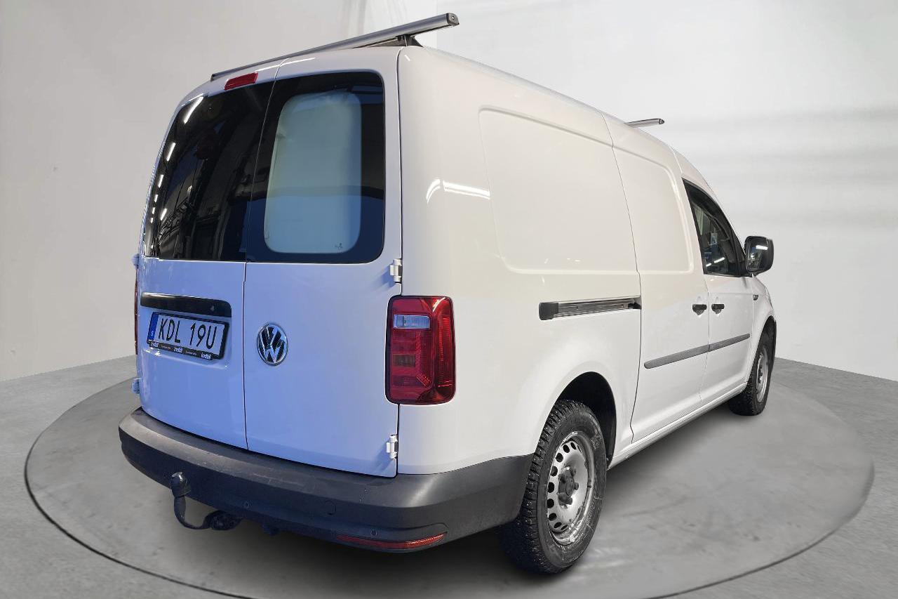 VW Caddy 2.0 TDI Maxi Skåp (102hk) - 8 255 mil - Automat - vit - 2020