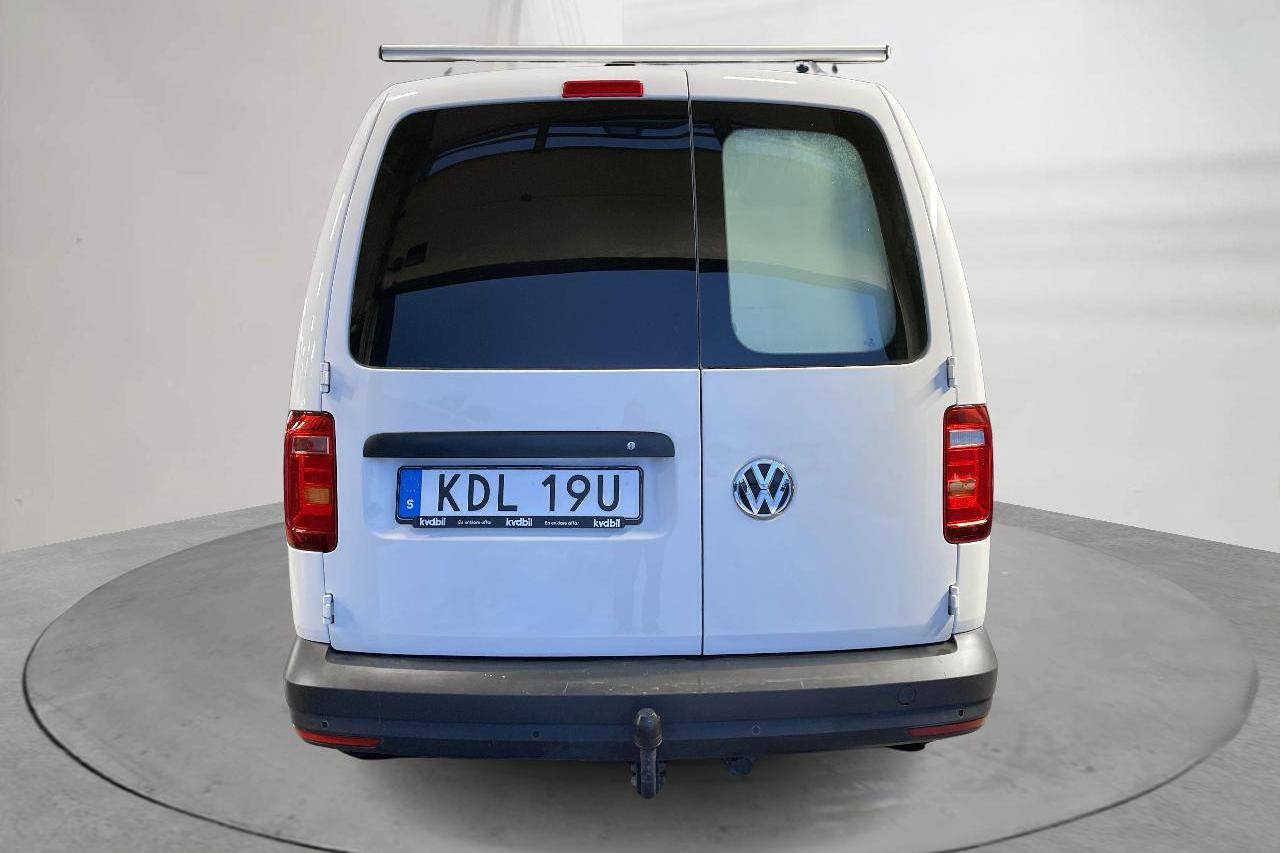 VW Caddy 2.0 TDI Maxi Skåp (102hk) - 8 255 mil - Automat - vit - 2020