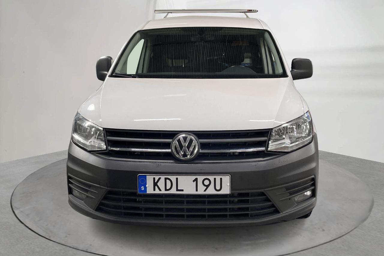 VW Caddy 2.0 TDI Maxi Skåp (102hk) - 8 255 mil - Automat - vit - 2020