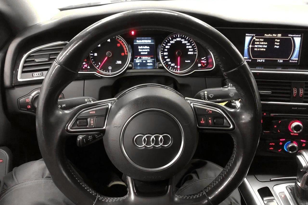 Audi A5 2.0 TDI Clean diesel Sportback quattro (190hk) - 23 977 mil - Automat - blå - 2015