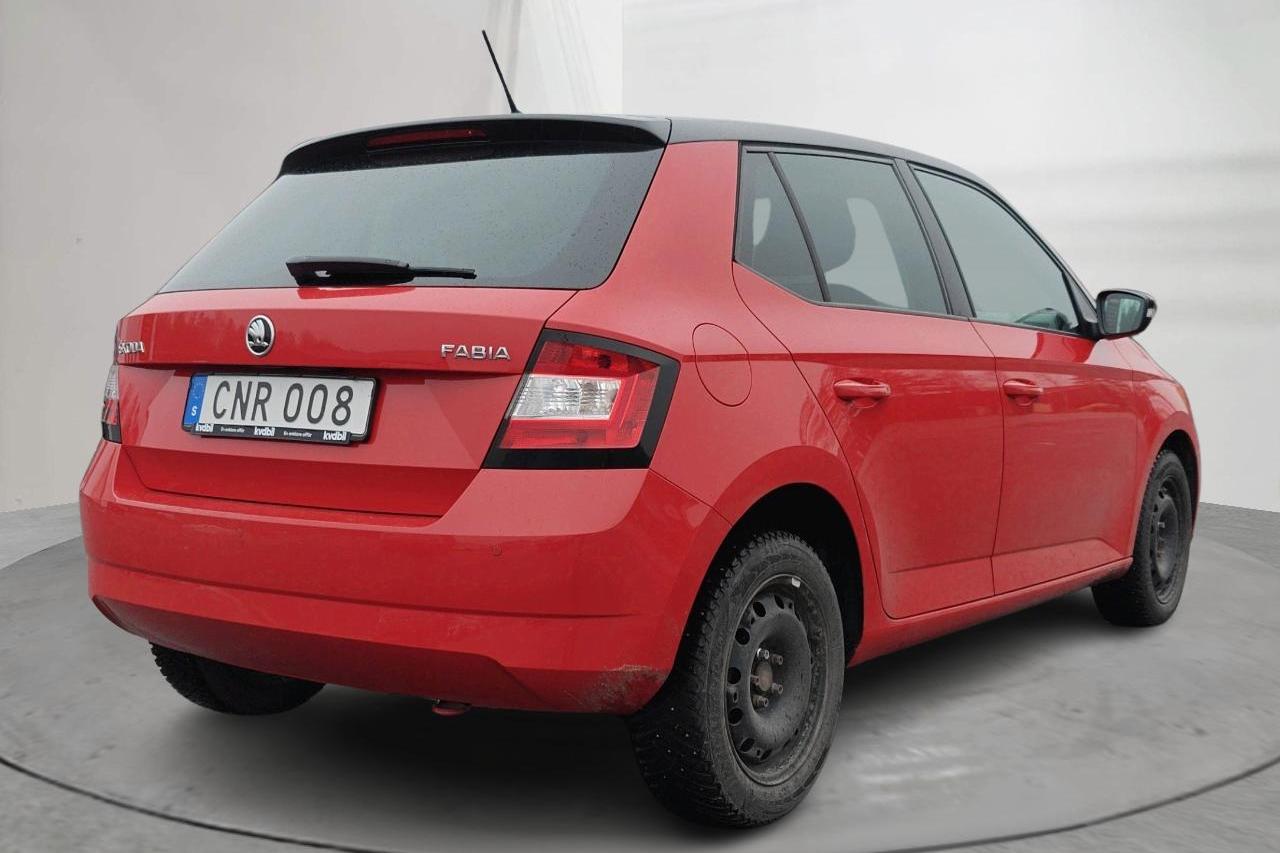 Skoda Fabia 1.2 TSI (90hk) - 19 413 mil - Manuell - röd - 2016