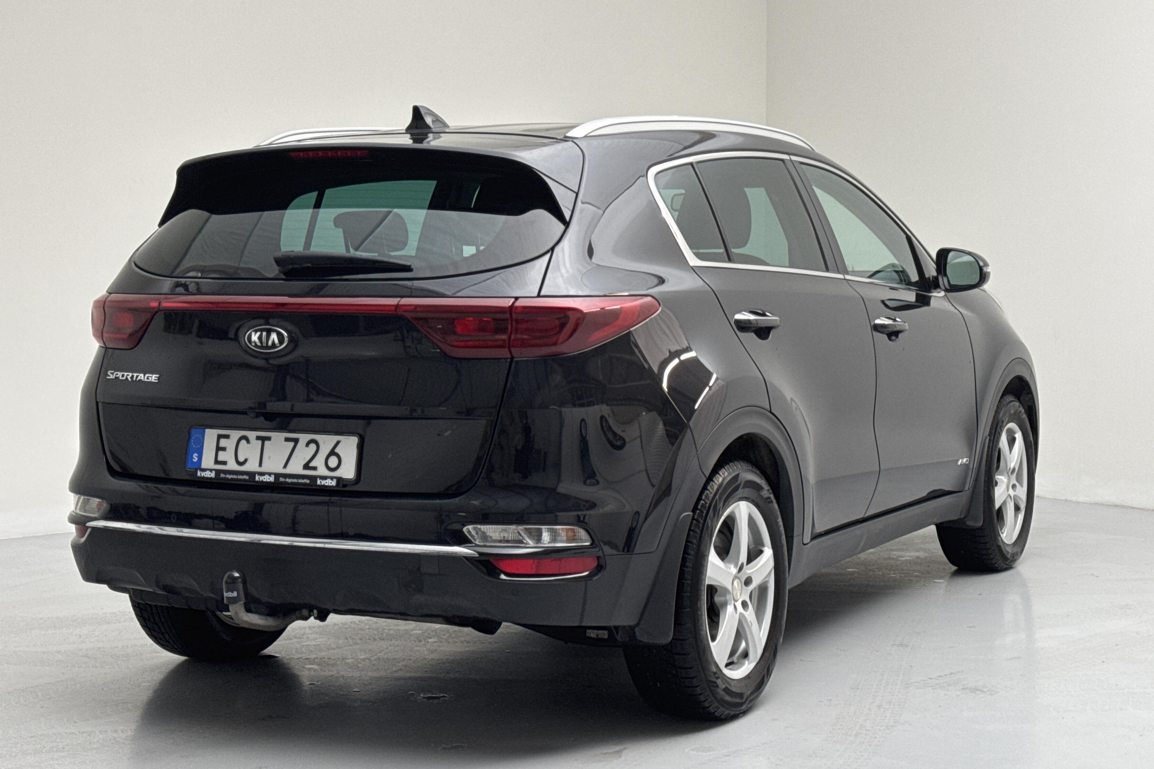 KIA Sportage 1.6 CRDi AWD (136hk) - 12 380 mil - Automat - svart - 2019