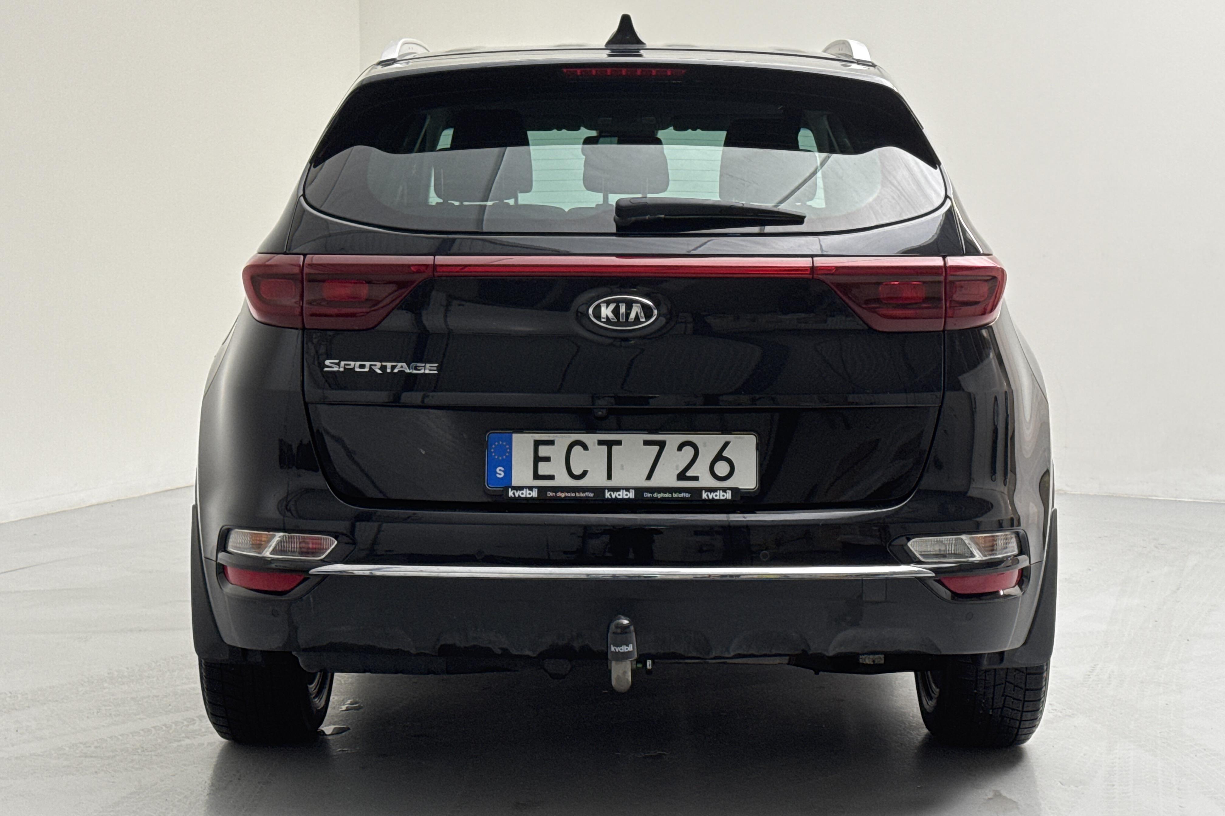 KIA Sportage 1.6 CRDi AWD (136hk) - 12 380 mil - Automat - svart - 2019