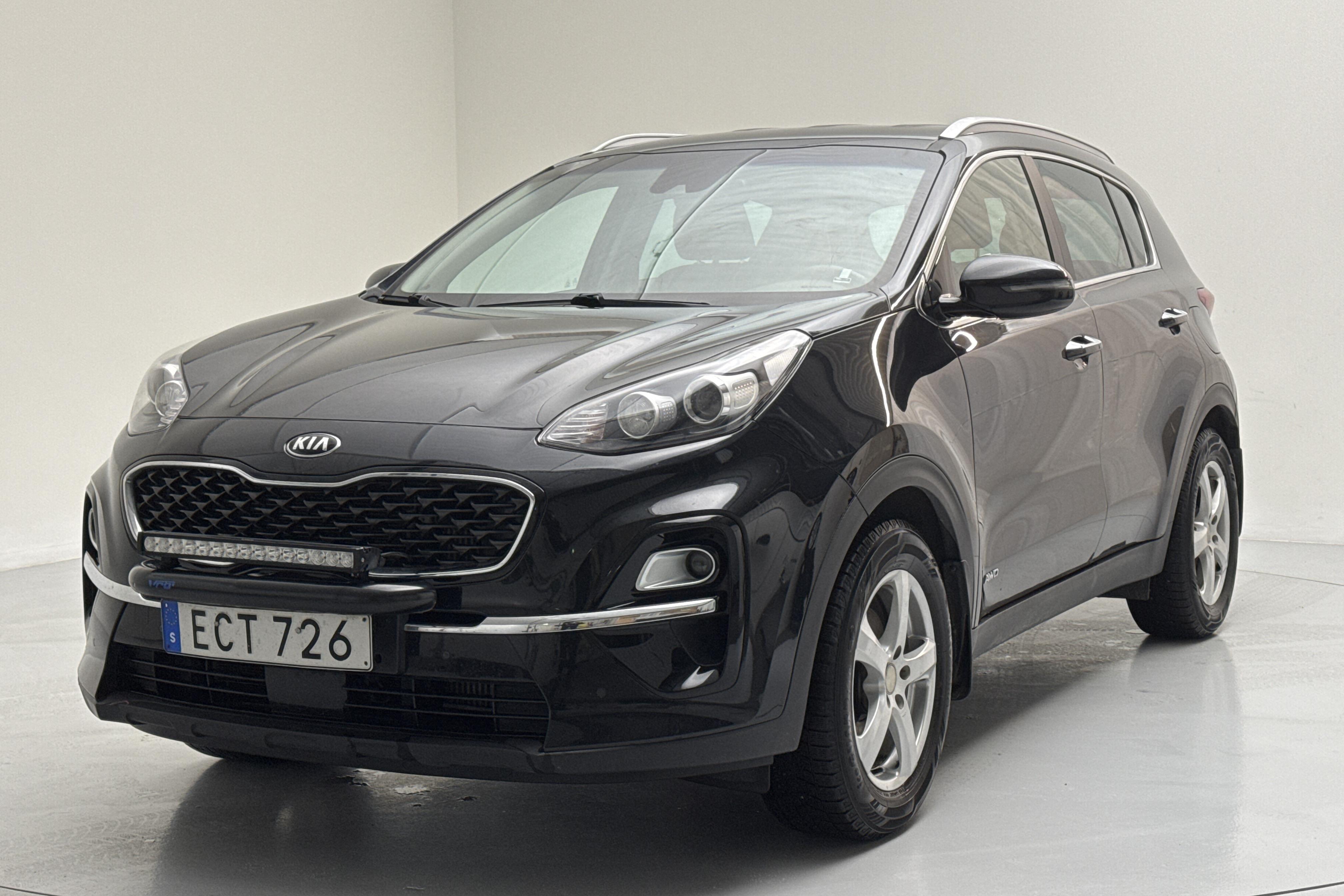 KIA Sportage 1.6 CRDi AWD (136hk) - 12 380 mil - Automat - svart - 2019