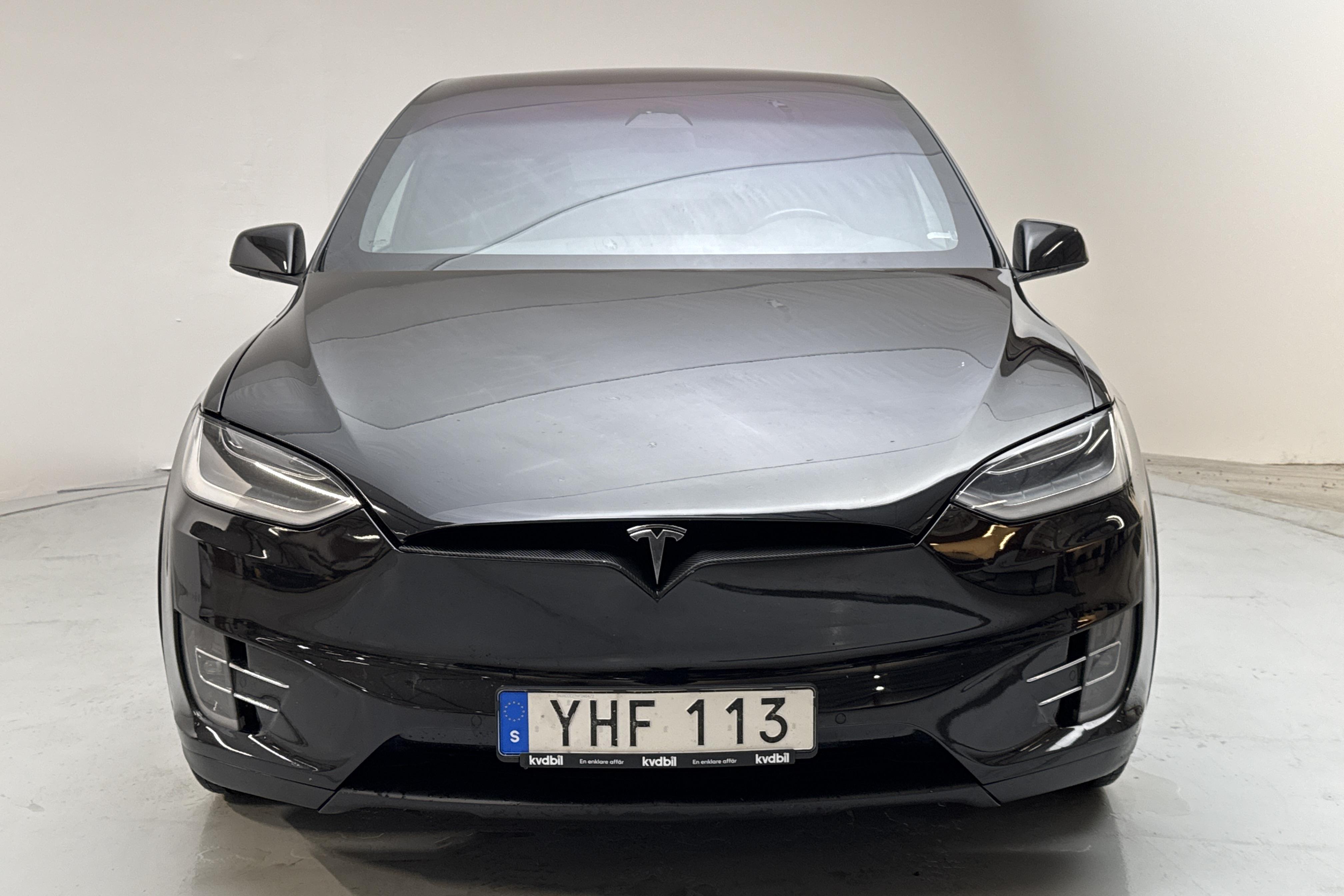 Tesla Model X 90D - 25 827 mil - Automat - svart - 2017