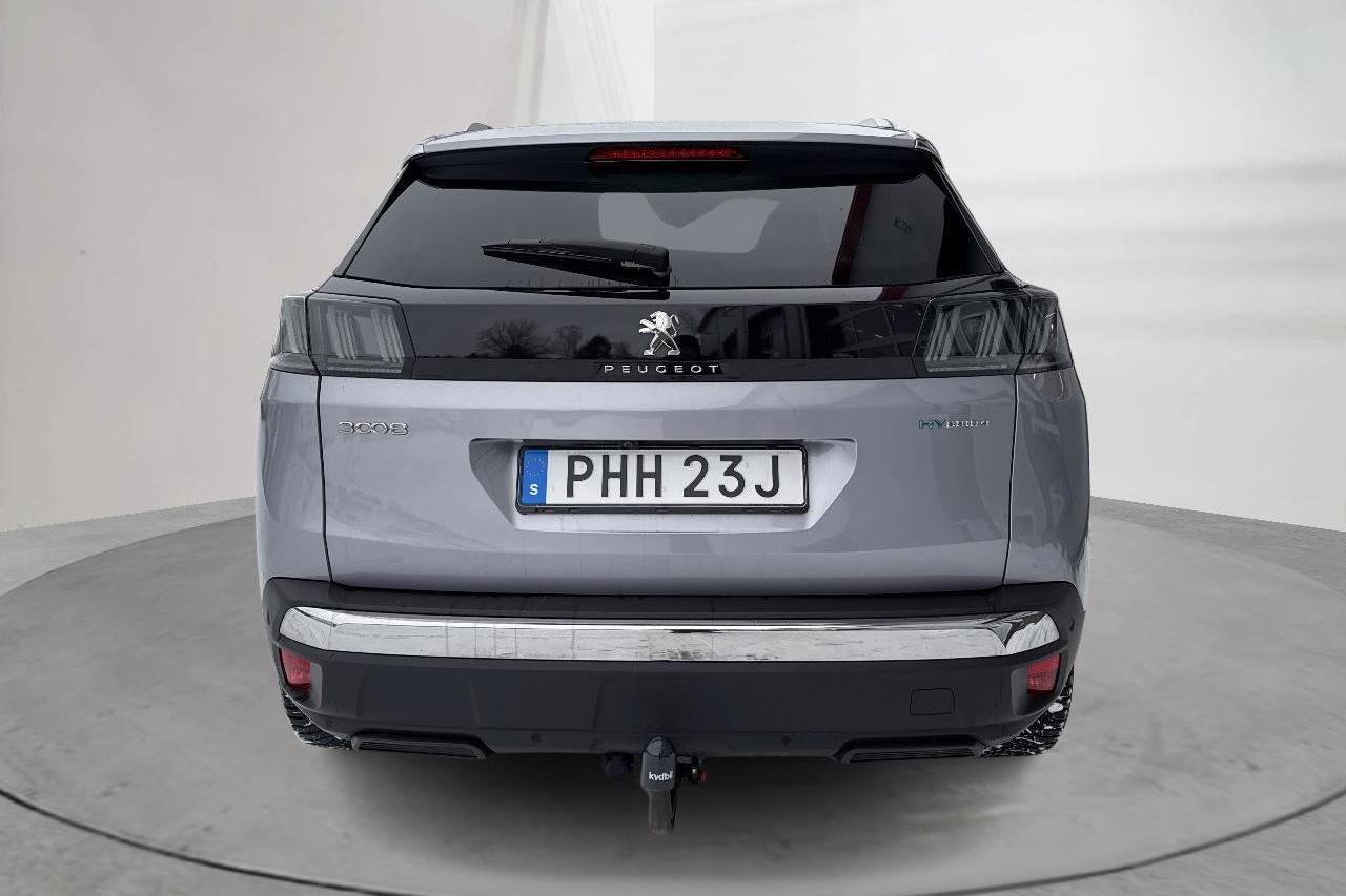 Peugeot 3008 1.6 Plug-in Hybrid 4 (300hk) - 85 570 km - Automatyczna - szary - 2021