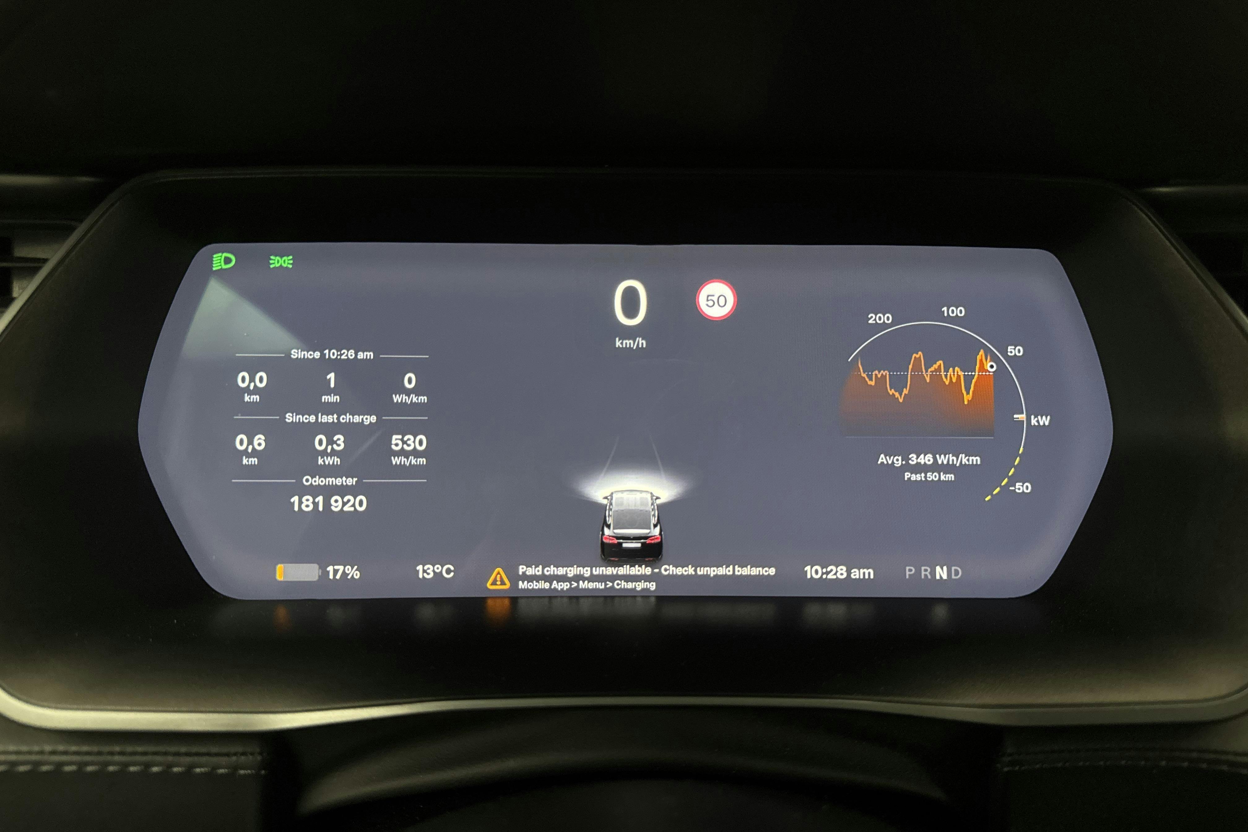 Tesla Model X 75D - 18 192 mil - Automat - svart - 2018