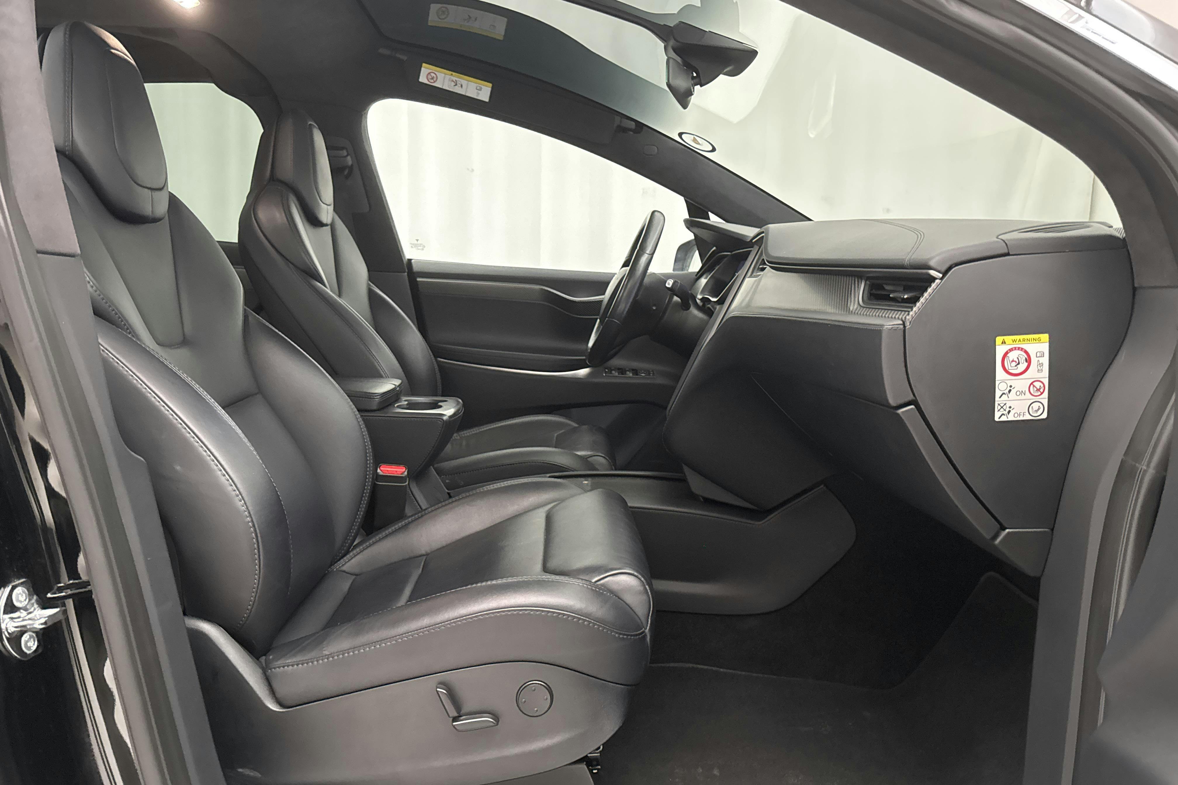 Tesla Model X 75D - 18 192 mil - Automat - svart - 2018