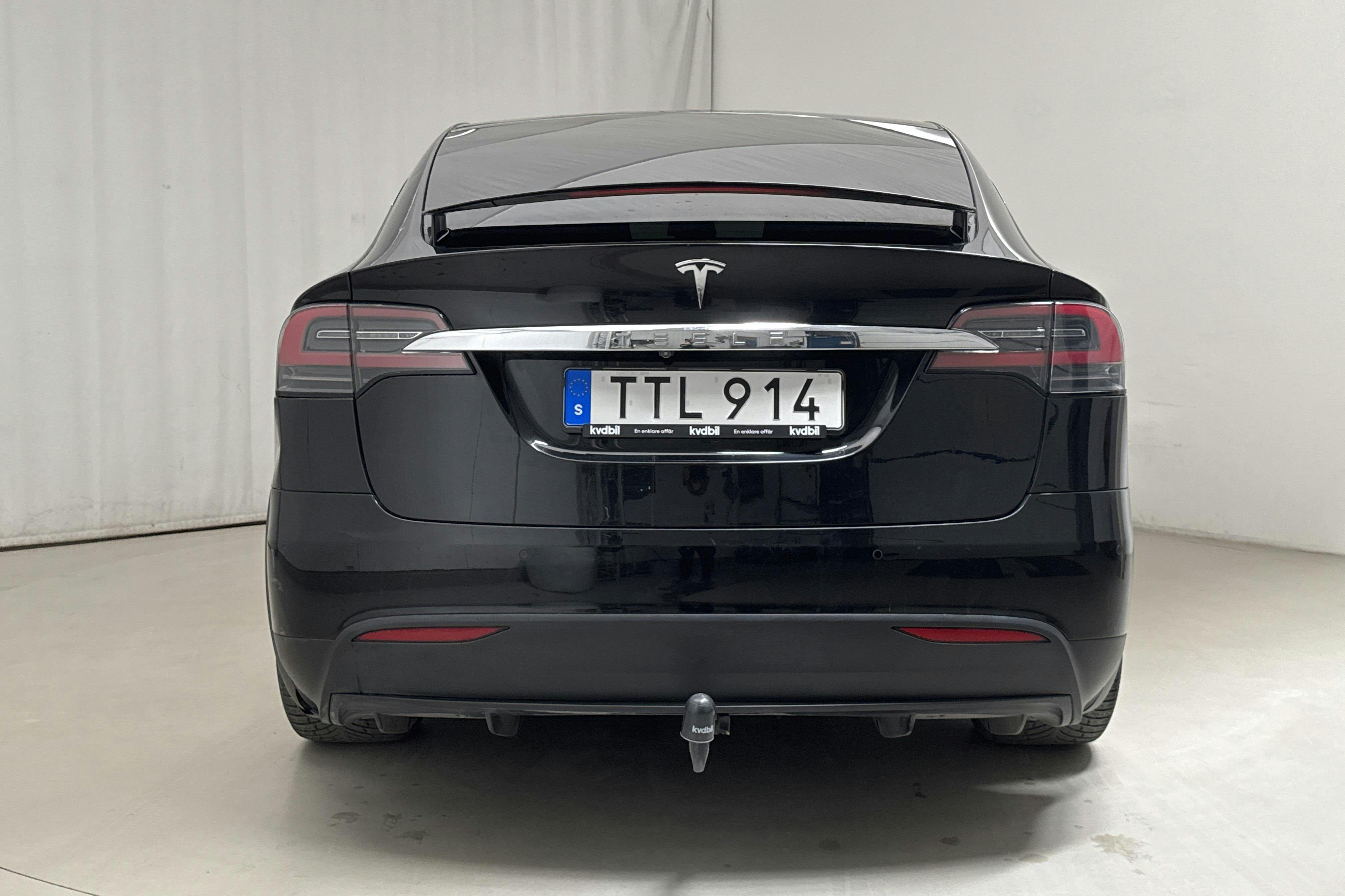 Tesla Model X 75D - 18 192 mil - Automat - svart - 2018
