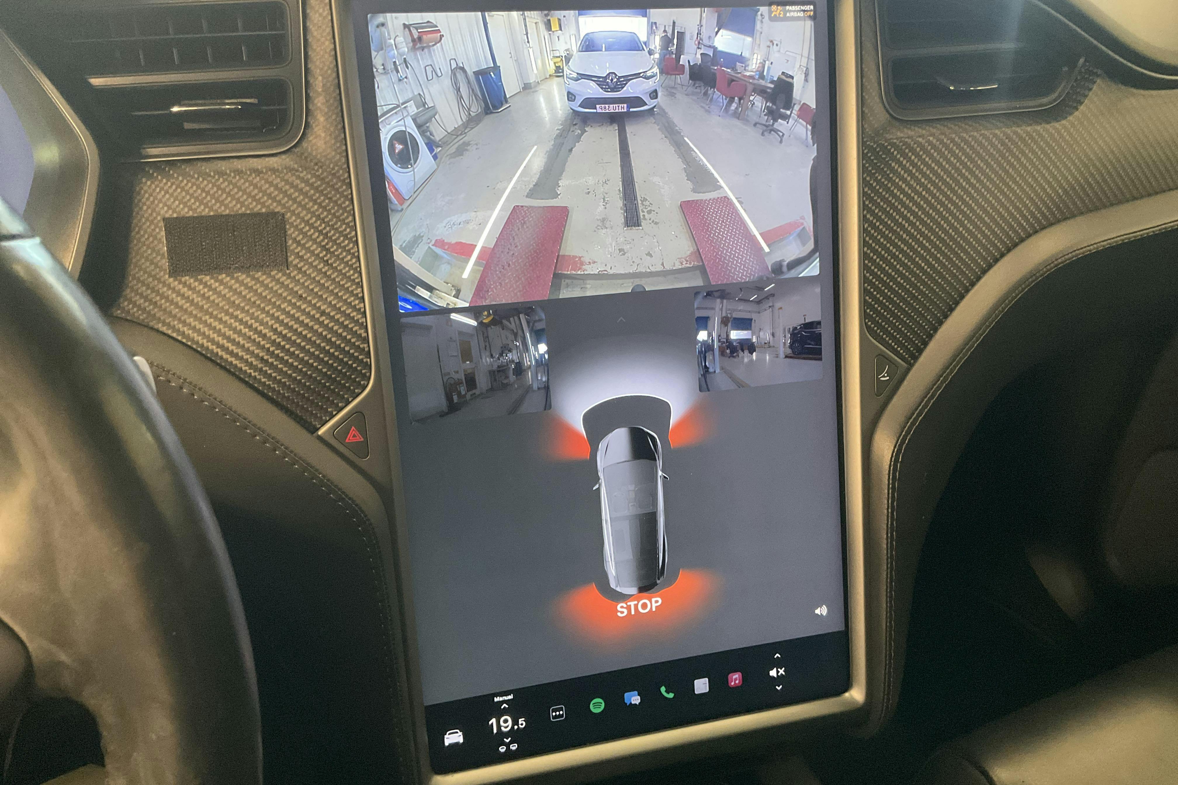 Tesla Model X 75D - 18 192 mil - Automat - svart - 2018