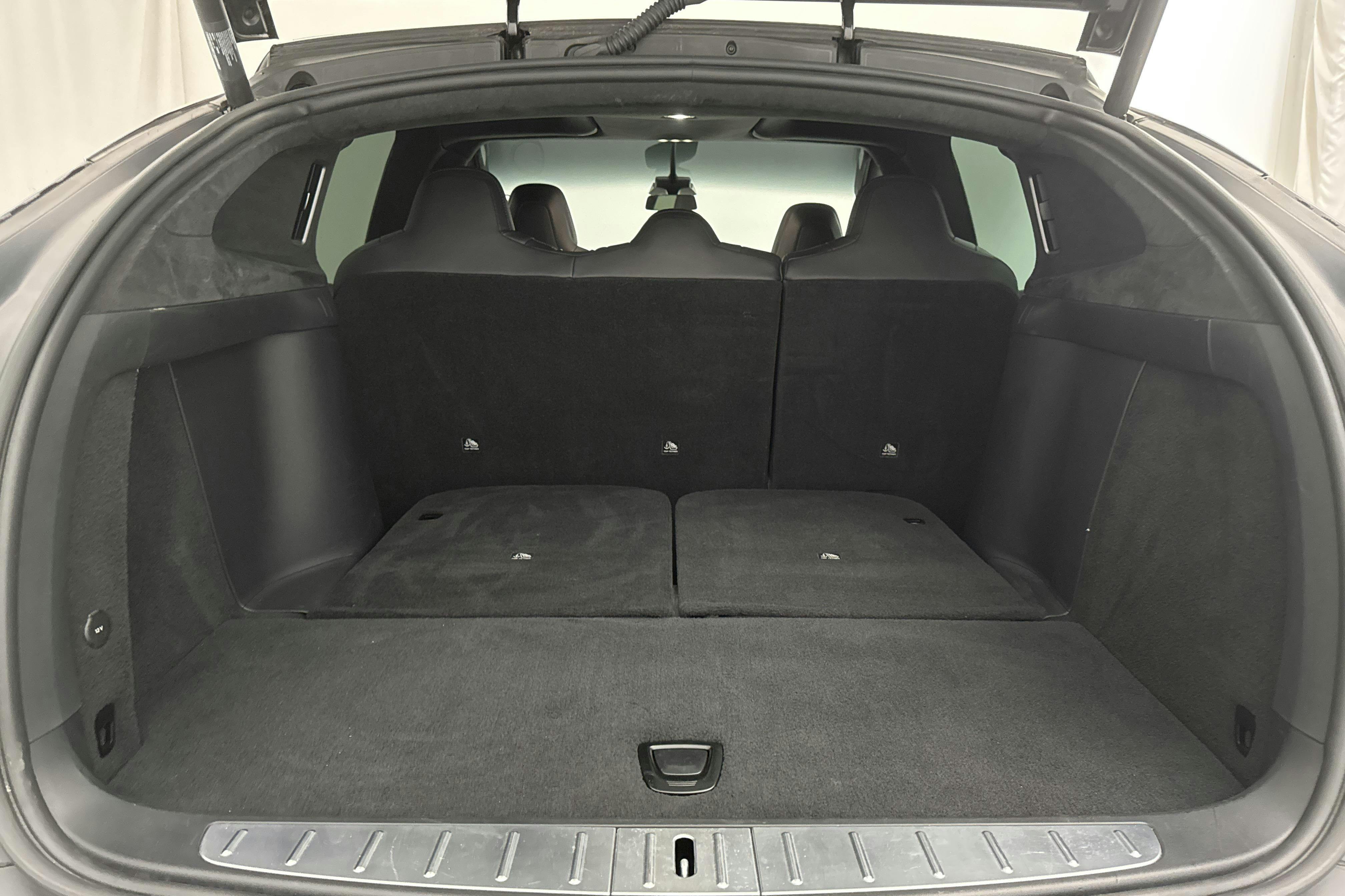 Tesla Model X 75D - 18 192 mil - Automat - svart - 2018