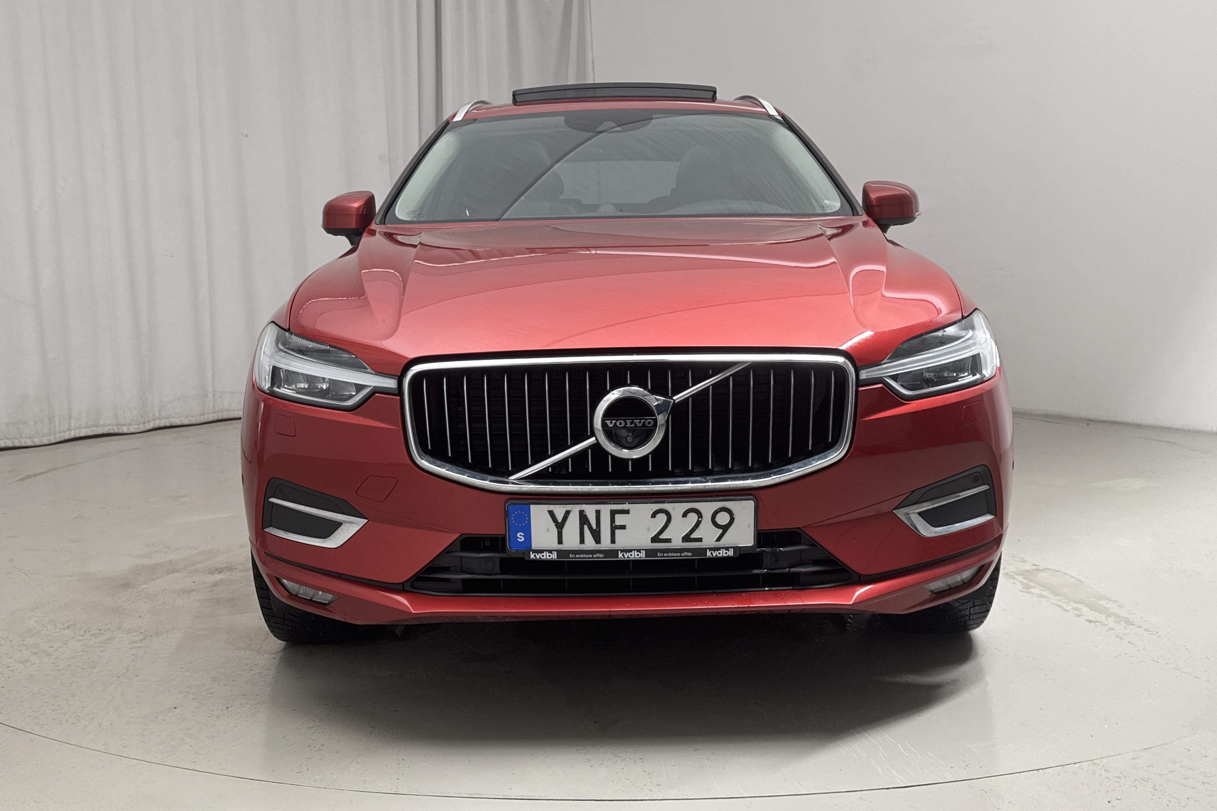 Volvo XC60 D4 AWD (190hk) - 150 700 km - Automatyczna - czerwony - 2018