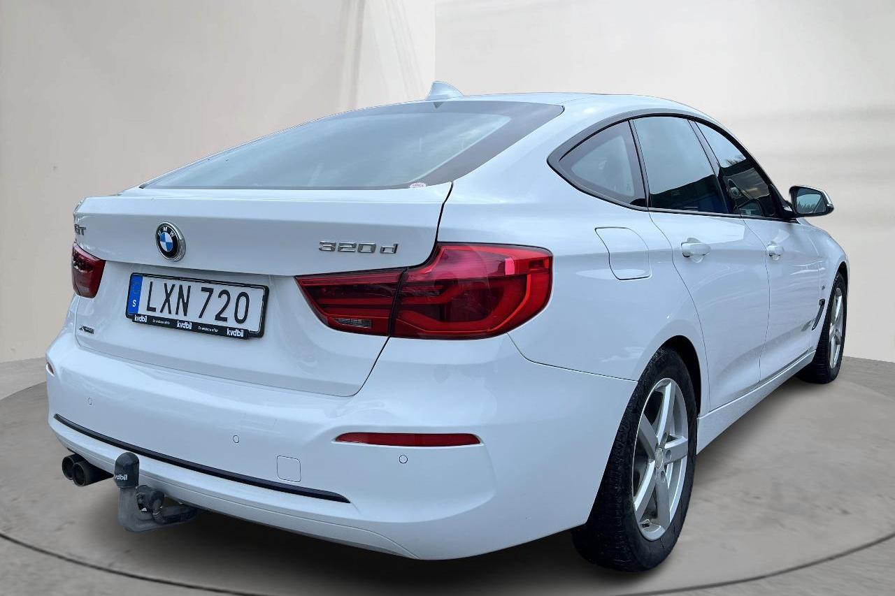 BMW 320d GT xDrive, F34 (190hk) - 19 100 mil - Automat - vit - 2018