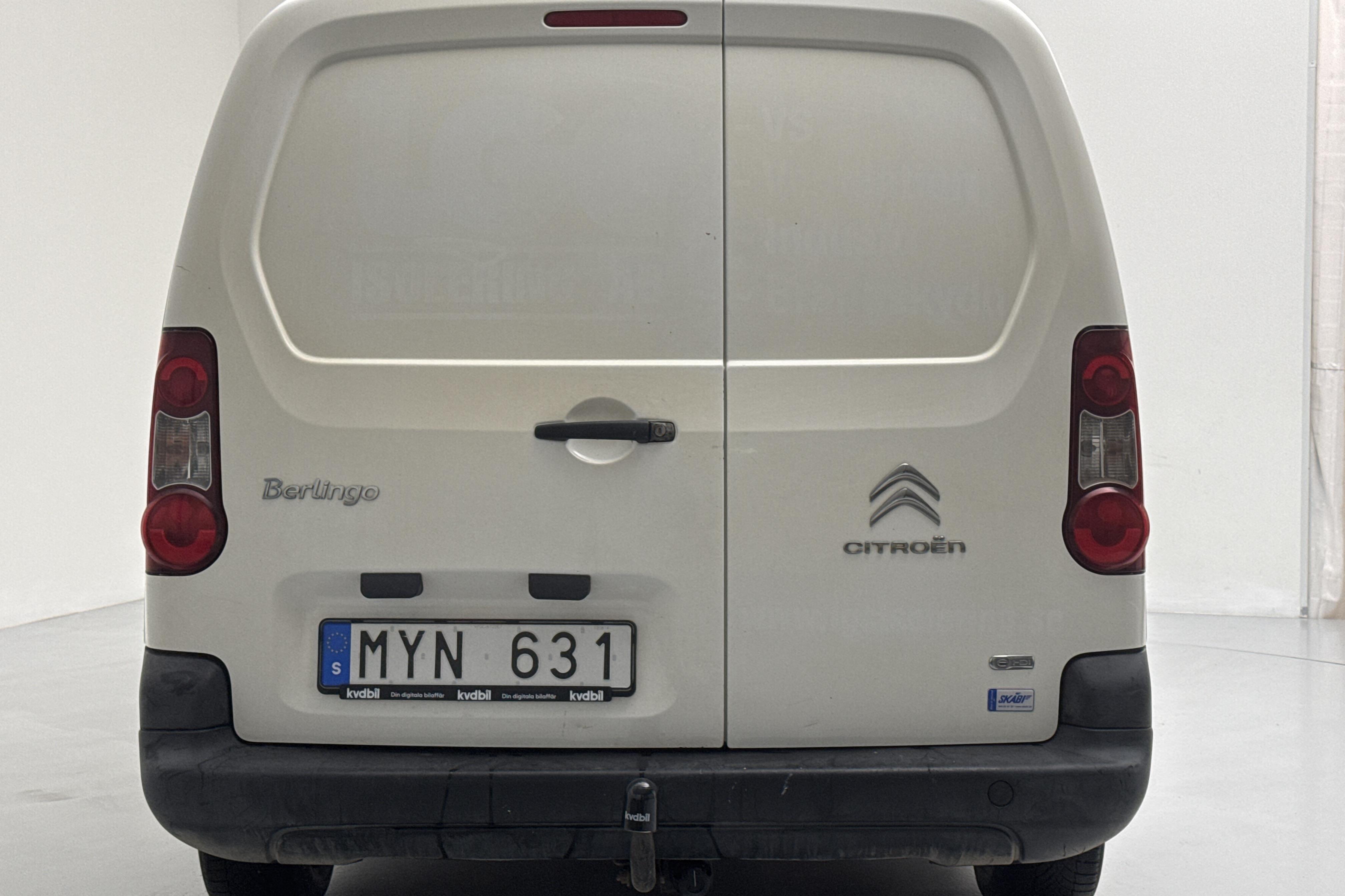 Citroen Berlingo III 1.6 HDi Skåp (90hk) - 13 143 mil - Manuell - vit - 2012