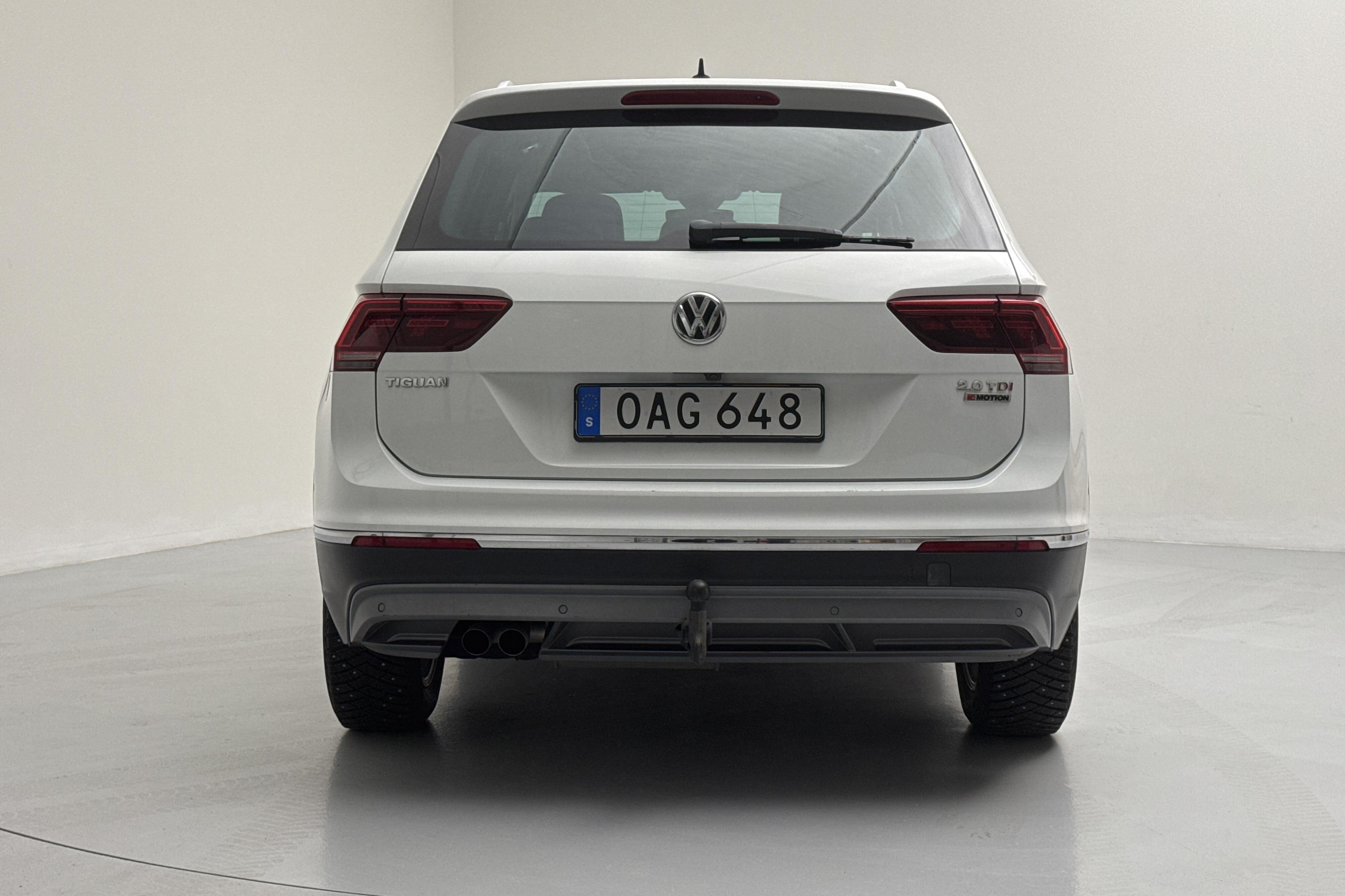 VW Tiguan 2.0 TDI 4MOTION (190hk) - 101 610 km - Automatic - white - 2016