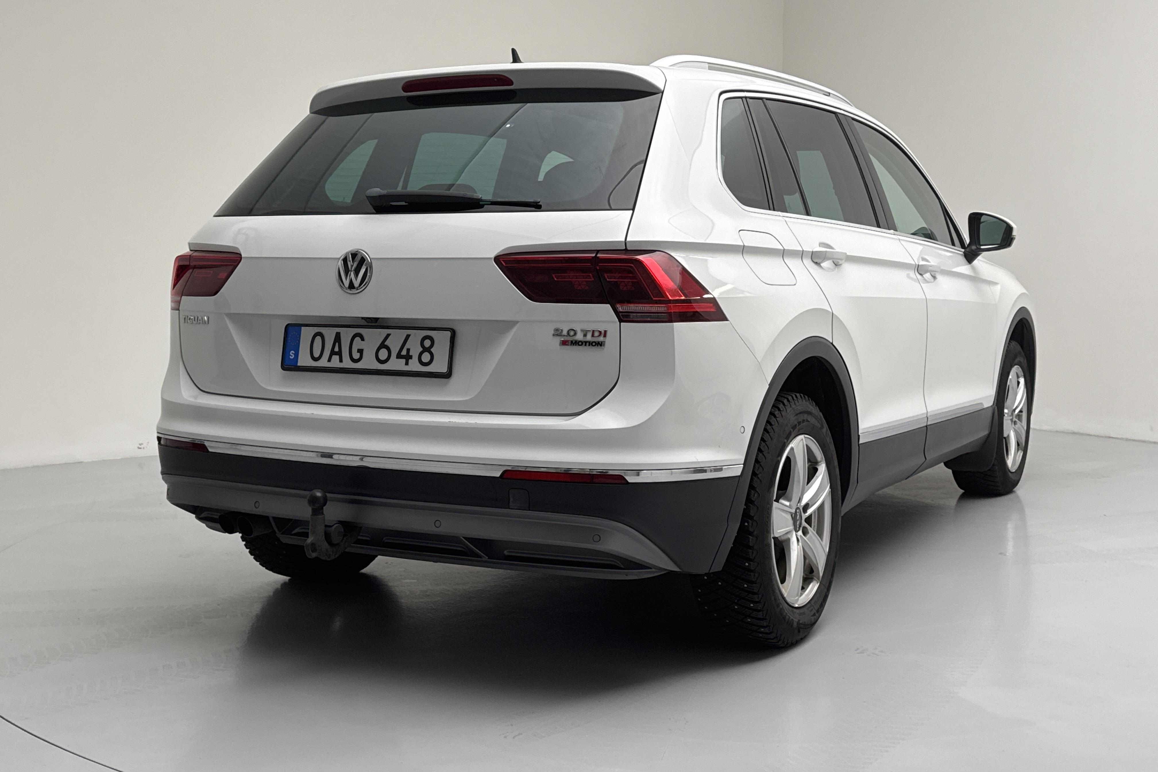 VW Tiguan 2.0 TDI 4MOTION (190hk) - 101 610 km - Automatic - white - 2016