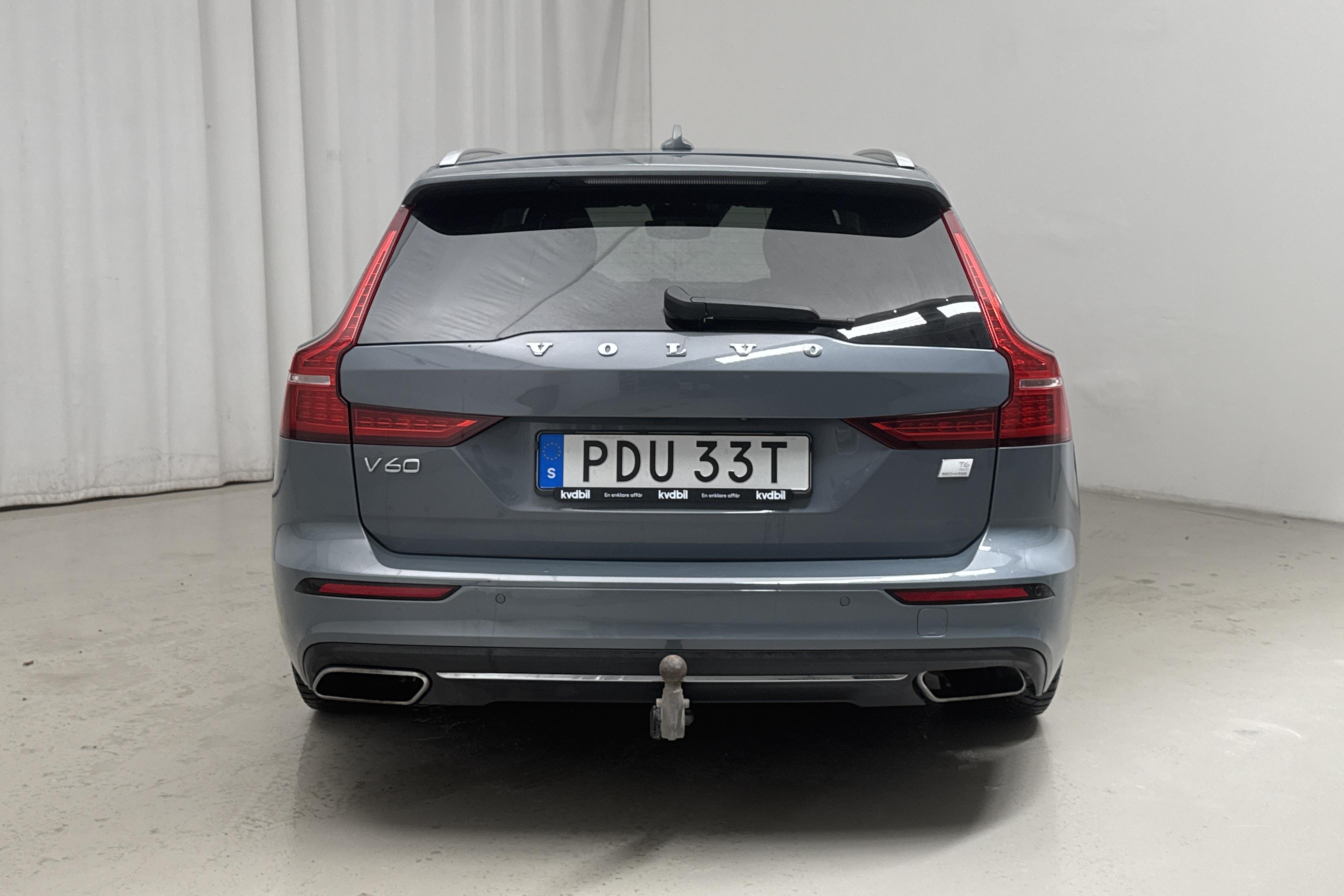 Volvo V60 T6 AWD Twin Engine (340hk) - 7 370 mil - Automat - grå - 2022