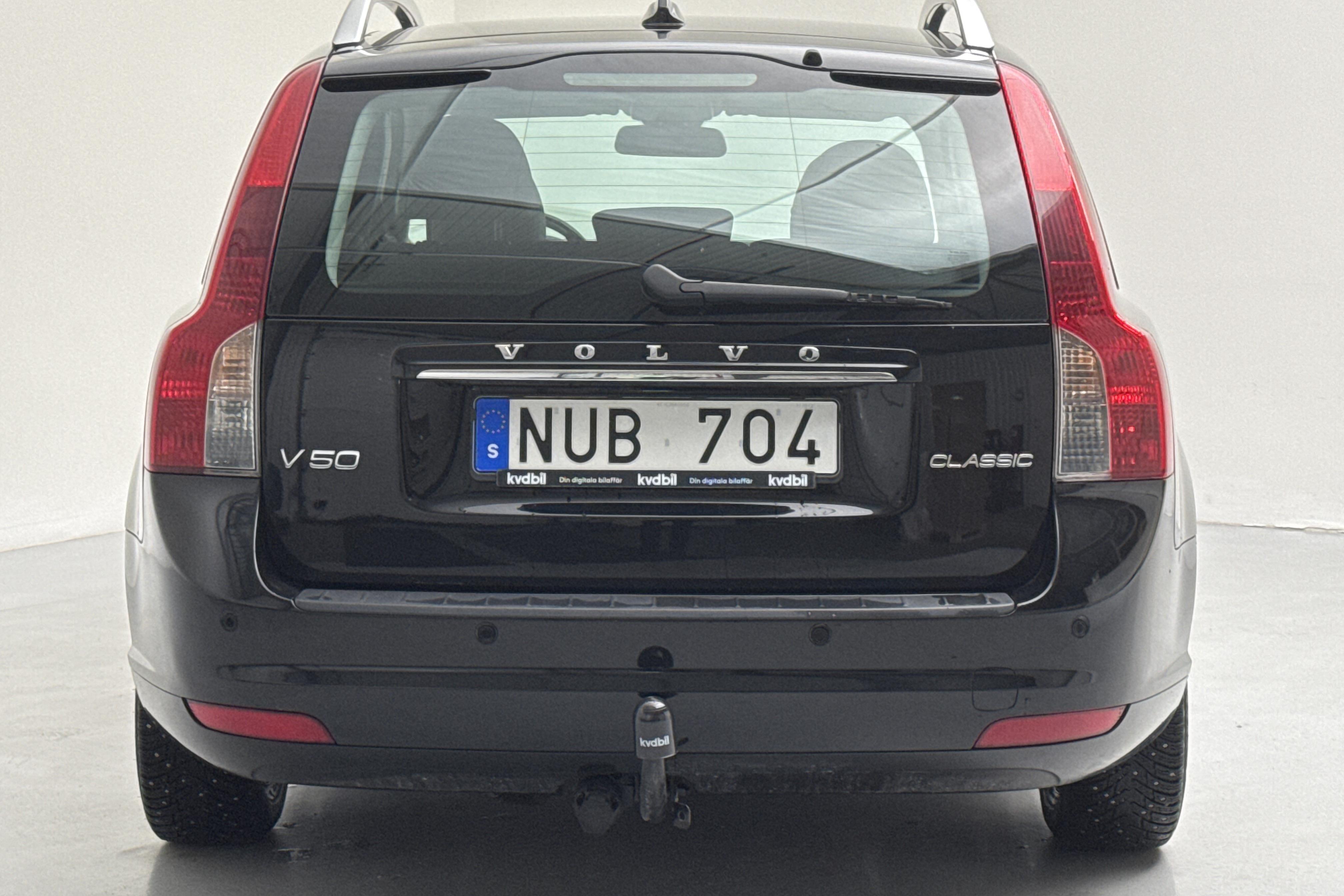 Volvo V50 D2 (115hk) - 8 524 mil - Manuell - svart - 2012