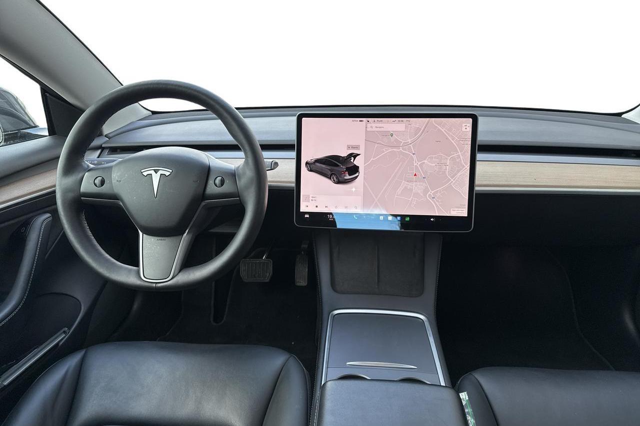 Tesla Model 3 Long Range AWD - 13 139 mil - Automat - grå - 2021