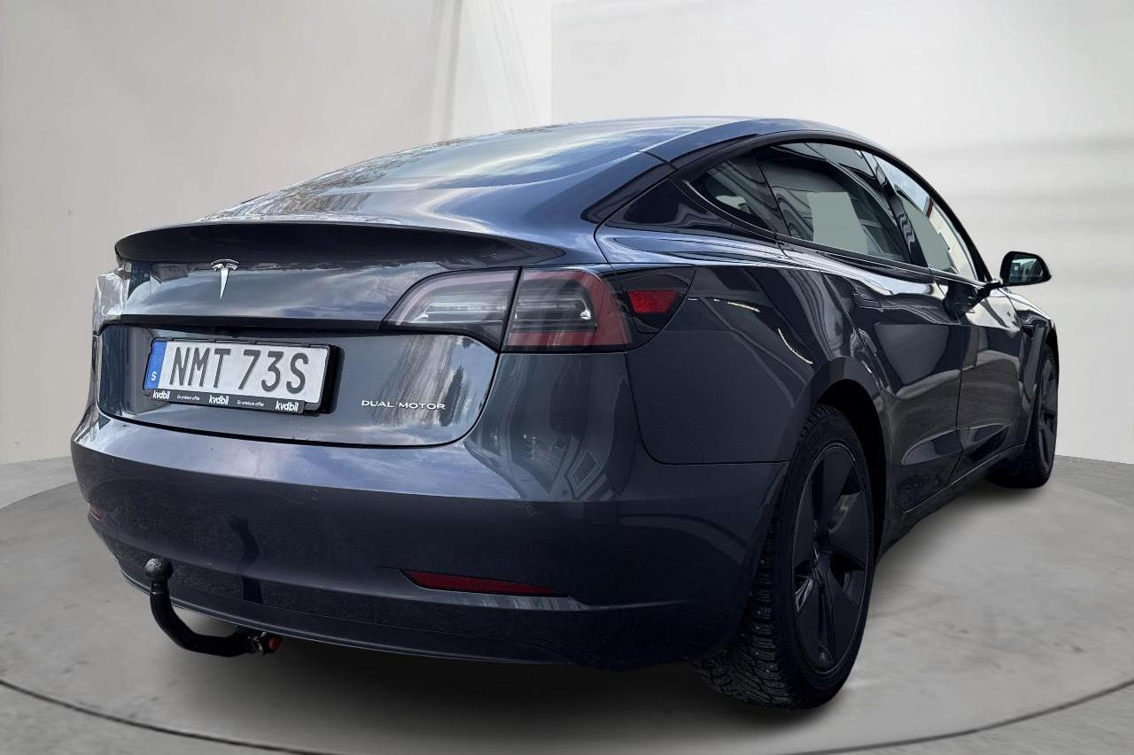 Tesla Model 3 Long Range AWD - 13 139 mil - Automat - grå - 2021