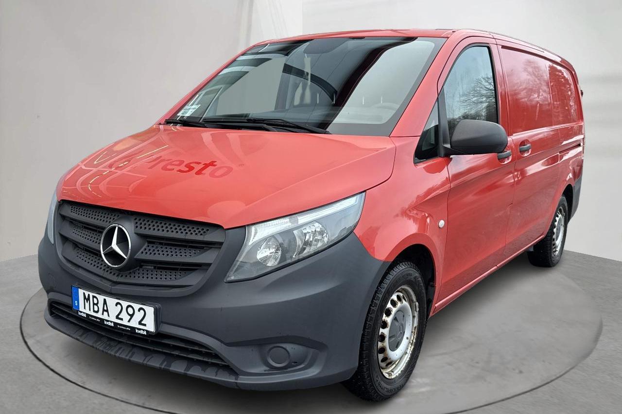 Mercedes Vito 111 CDI W640 (114hk) - 15 042 mil - Manuell - röd - 2016