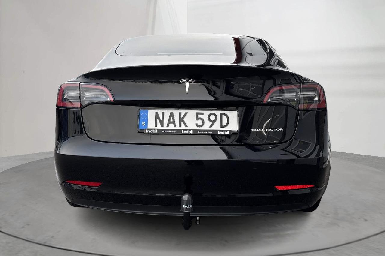 Tesla Model 3 Long Range Dual Motor AWD - 5 829 mil - Automat - svart - 2023