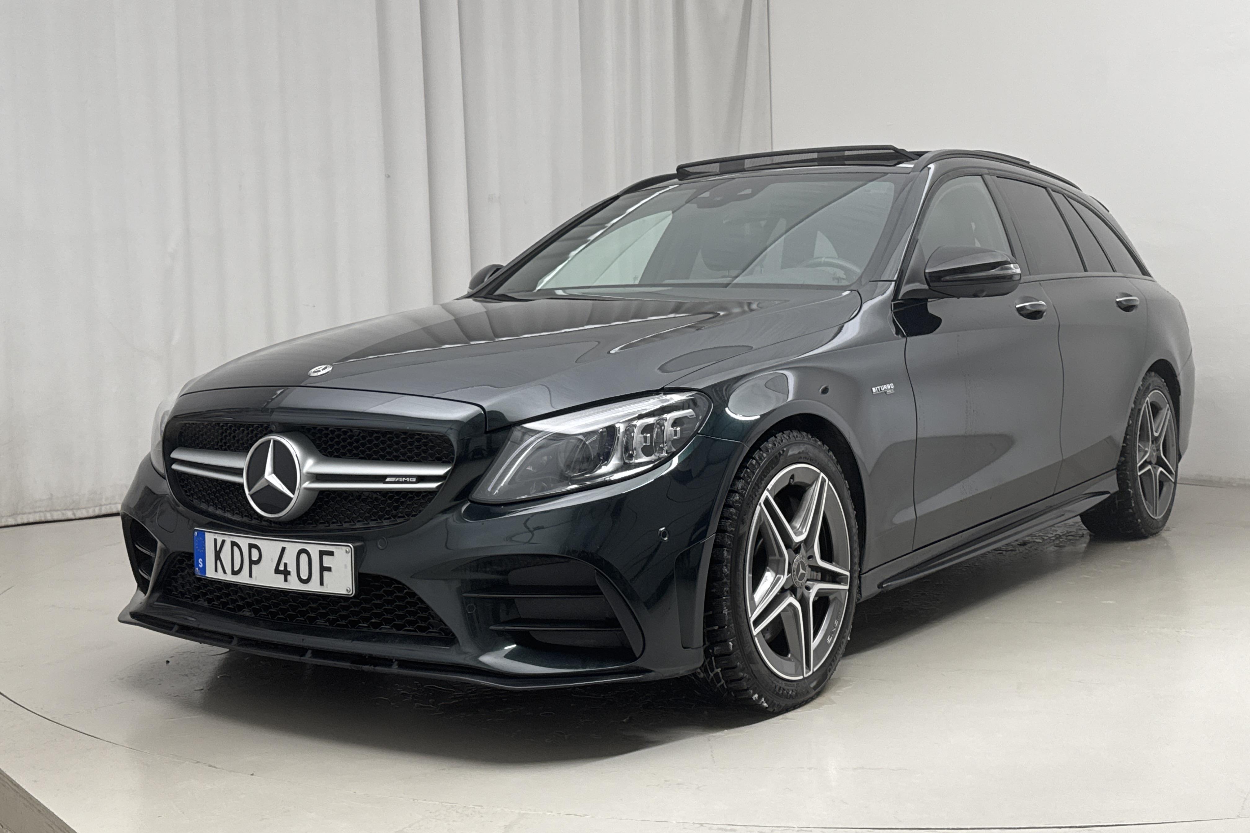 Mercedes C 43 AMG 4MATIC Kombi S205 (390hk) - 7 881 mil - Automat - grön - 2019