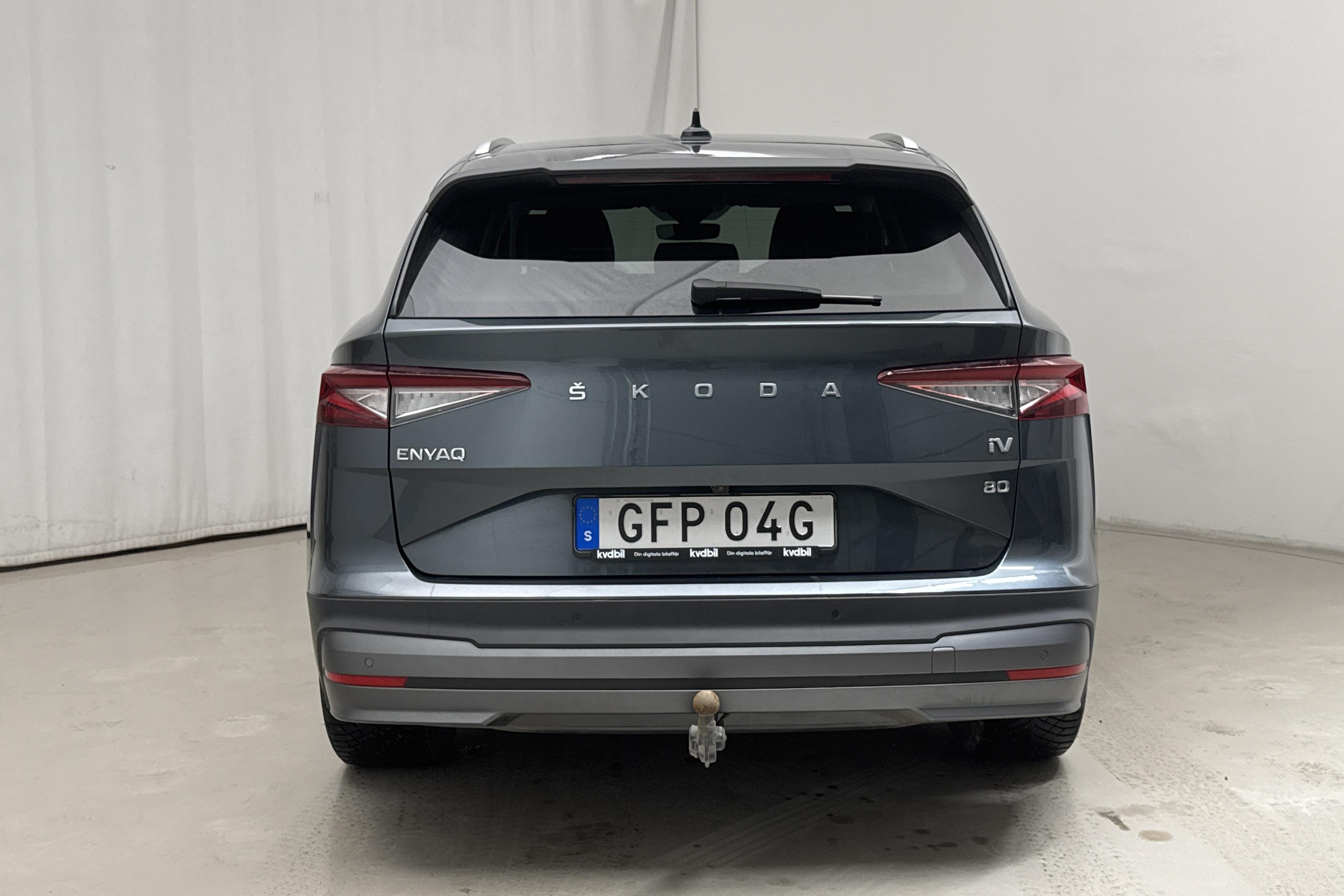 Skoda Enyaq 80 iV (204hk) - 8 214 mil - Automat - grå - 2022