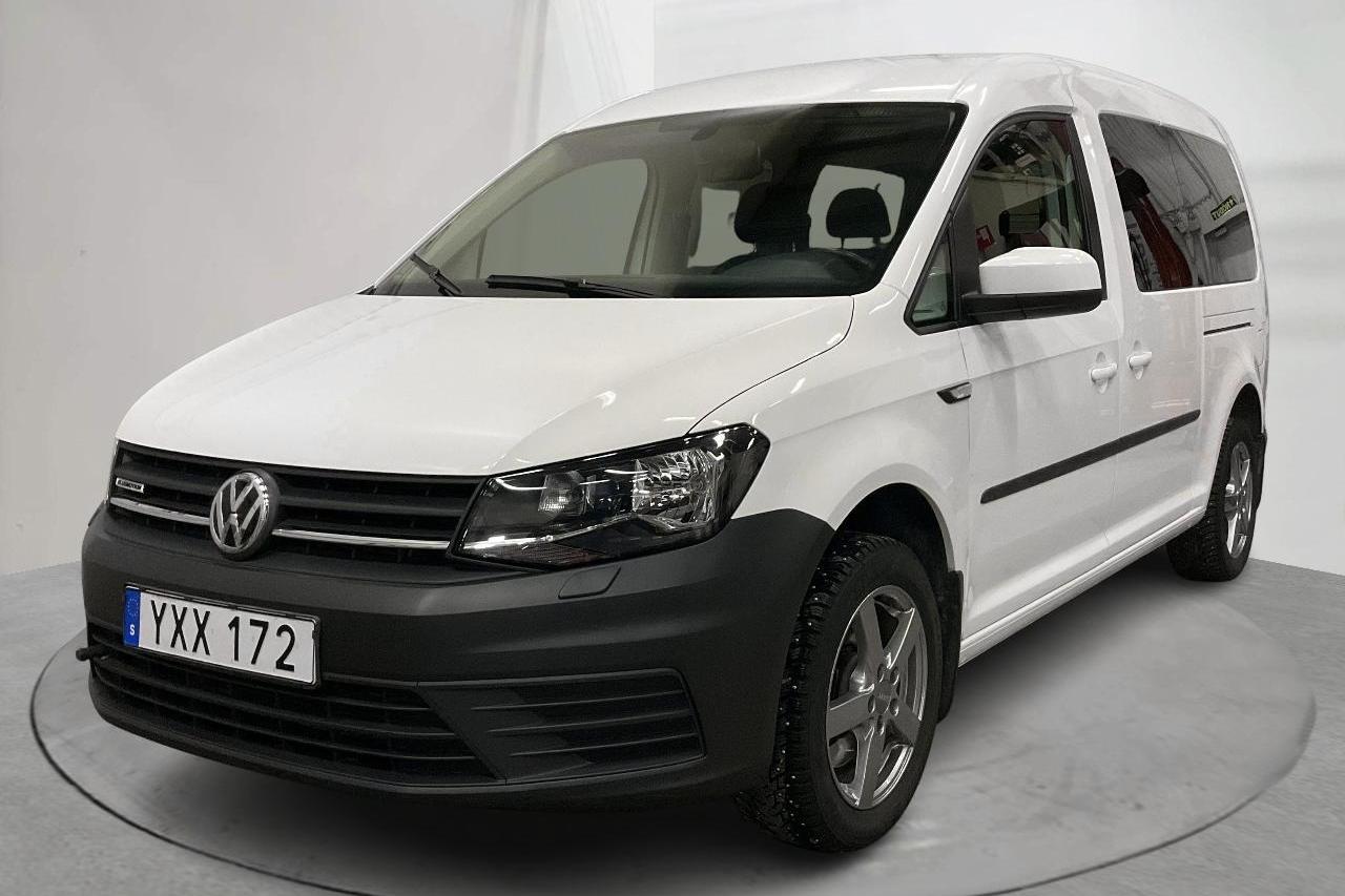 VW Caddy Maxi Life 1.4 TGI (110hk) - 4 722 mil - Automat - vit - 2019