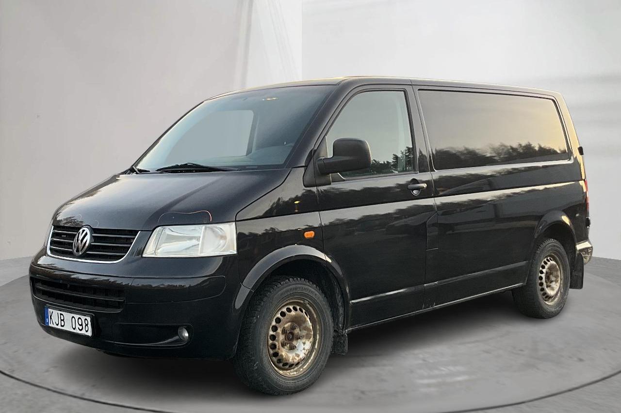 VW Transporter T5 2.5 TDI (174hk) - 13 948 mil - Automat - svart - 2008