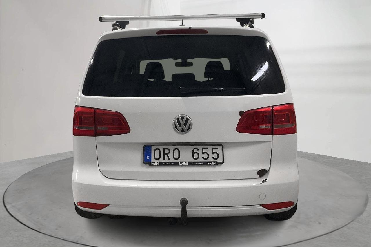 VW Touran 1.4 TGI EcoFuel (150hk) - 15 626 mil - Manuell - vit - 2012