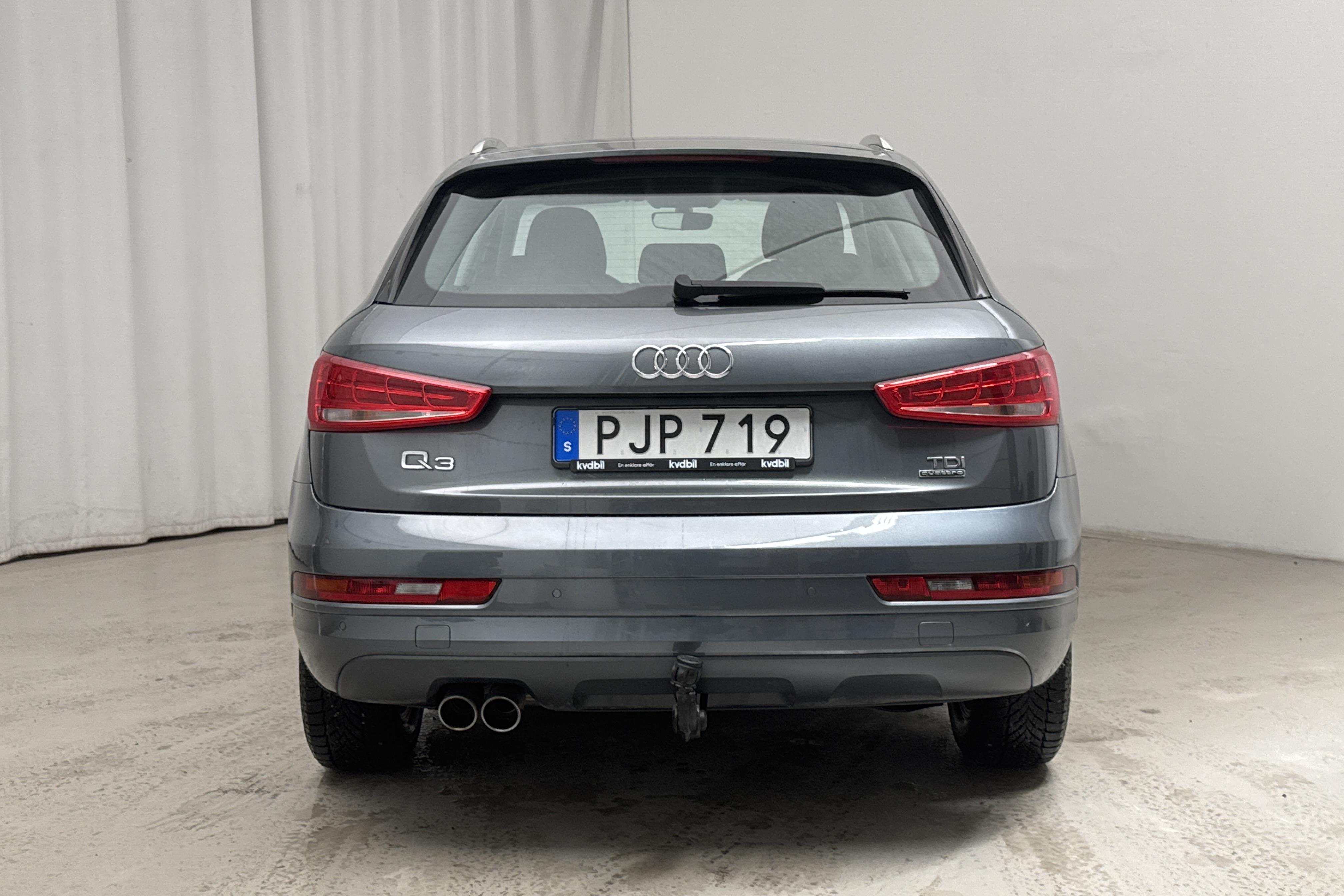 Audi Q3 2.0 TDI quattro (150hk) - 10 190 mil - Automat - grå - 2017