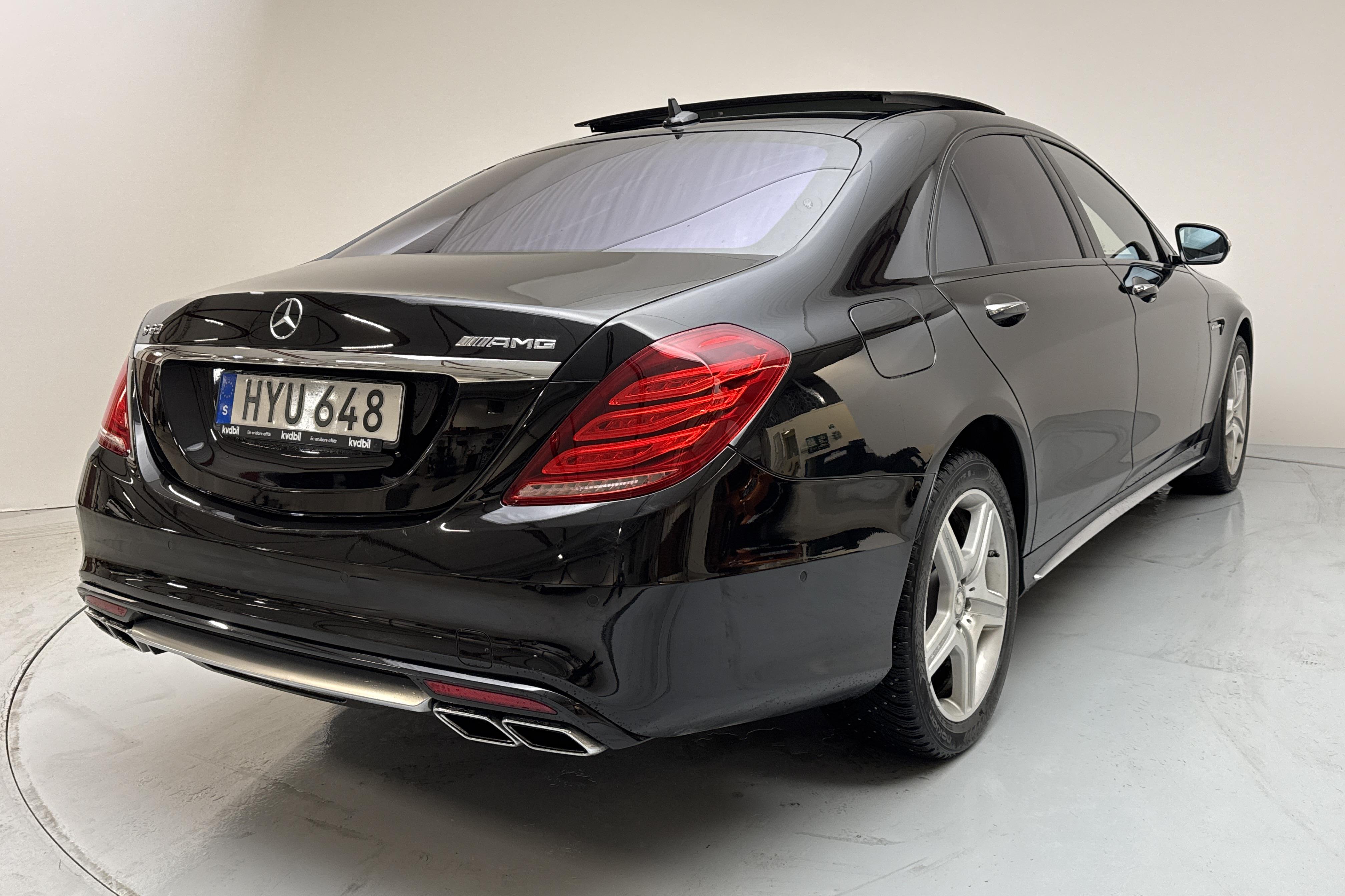 Mercedes S 63 AMG W222 4MATIC (585hk) - 16 632 mil - Automat - svart - 2016