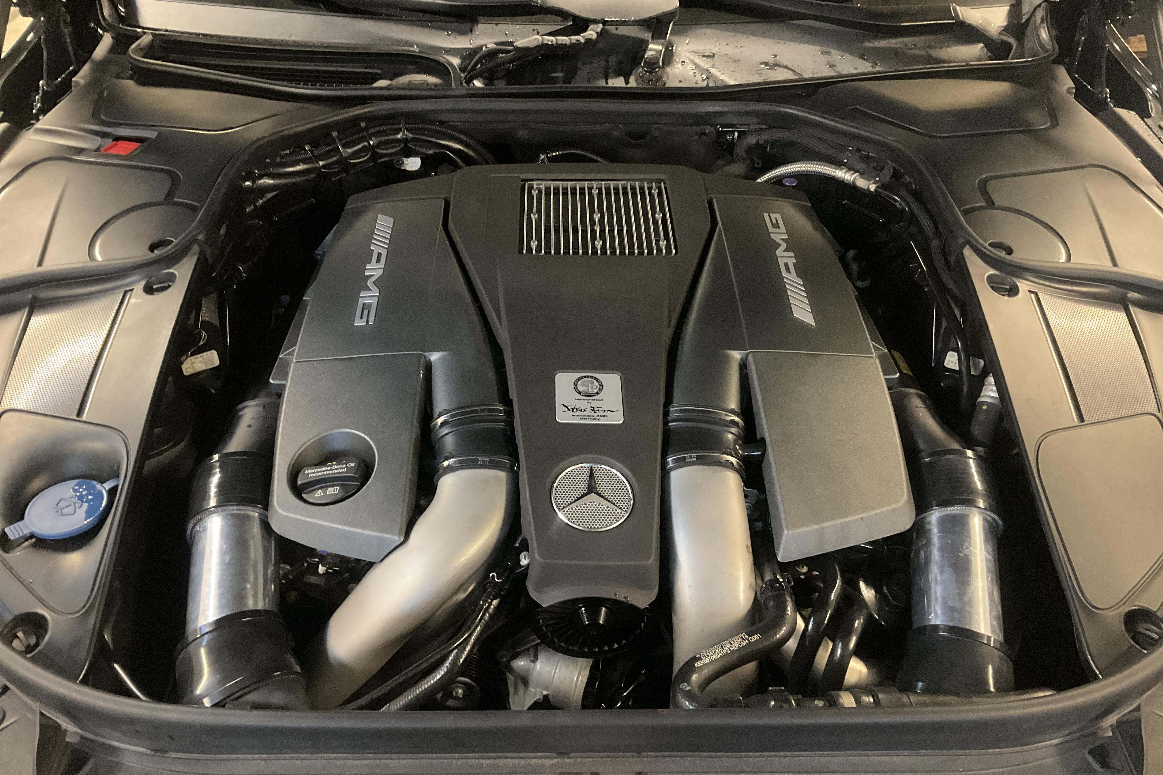 Mercedes S 63 AMG W222 4MATIC (585hk) - 16 632 mil - Automat - svart - 2016