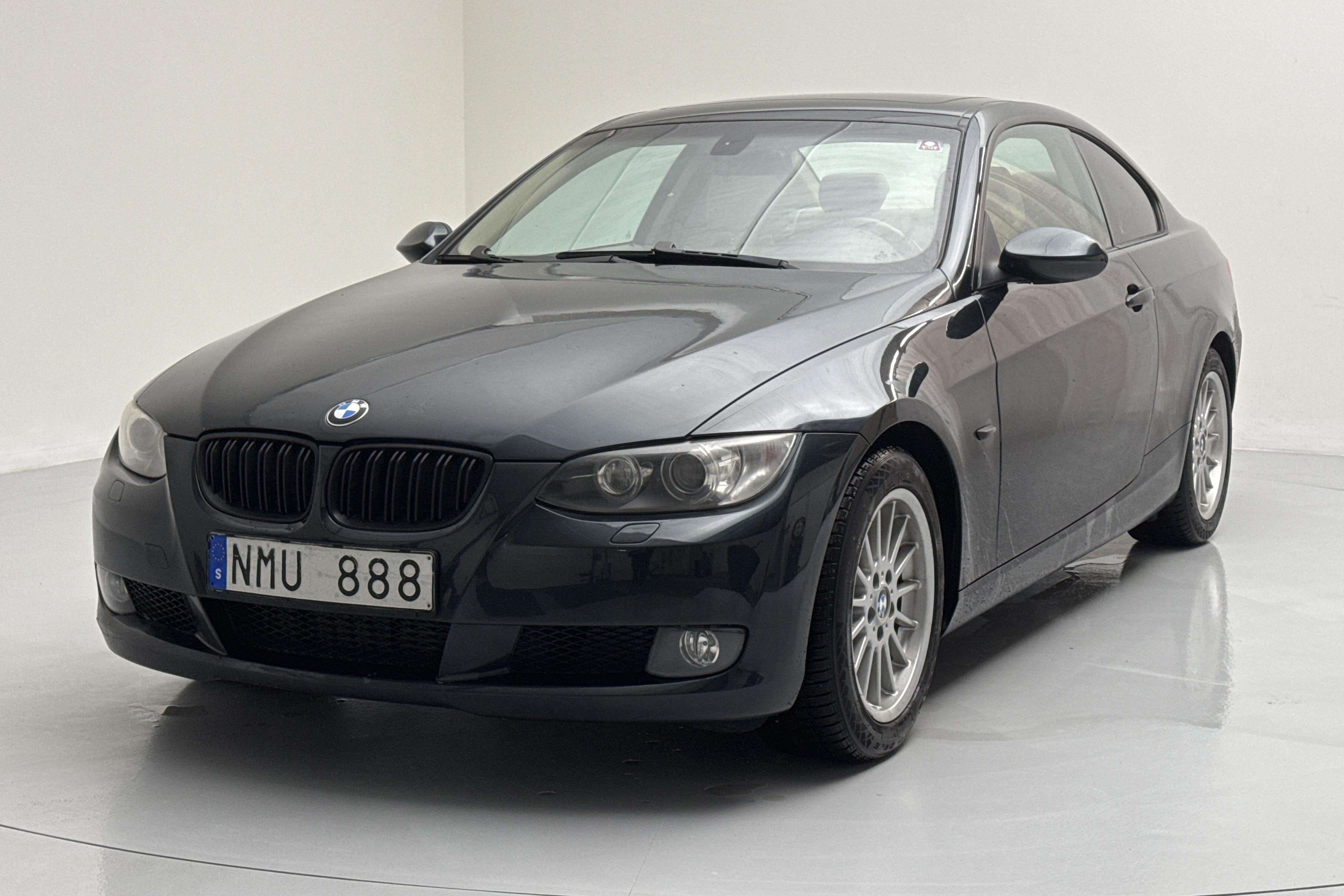 BMW 320d Coupé, E92 (177hk) - 26 207 mil - Manuell - Dark Green - 2007