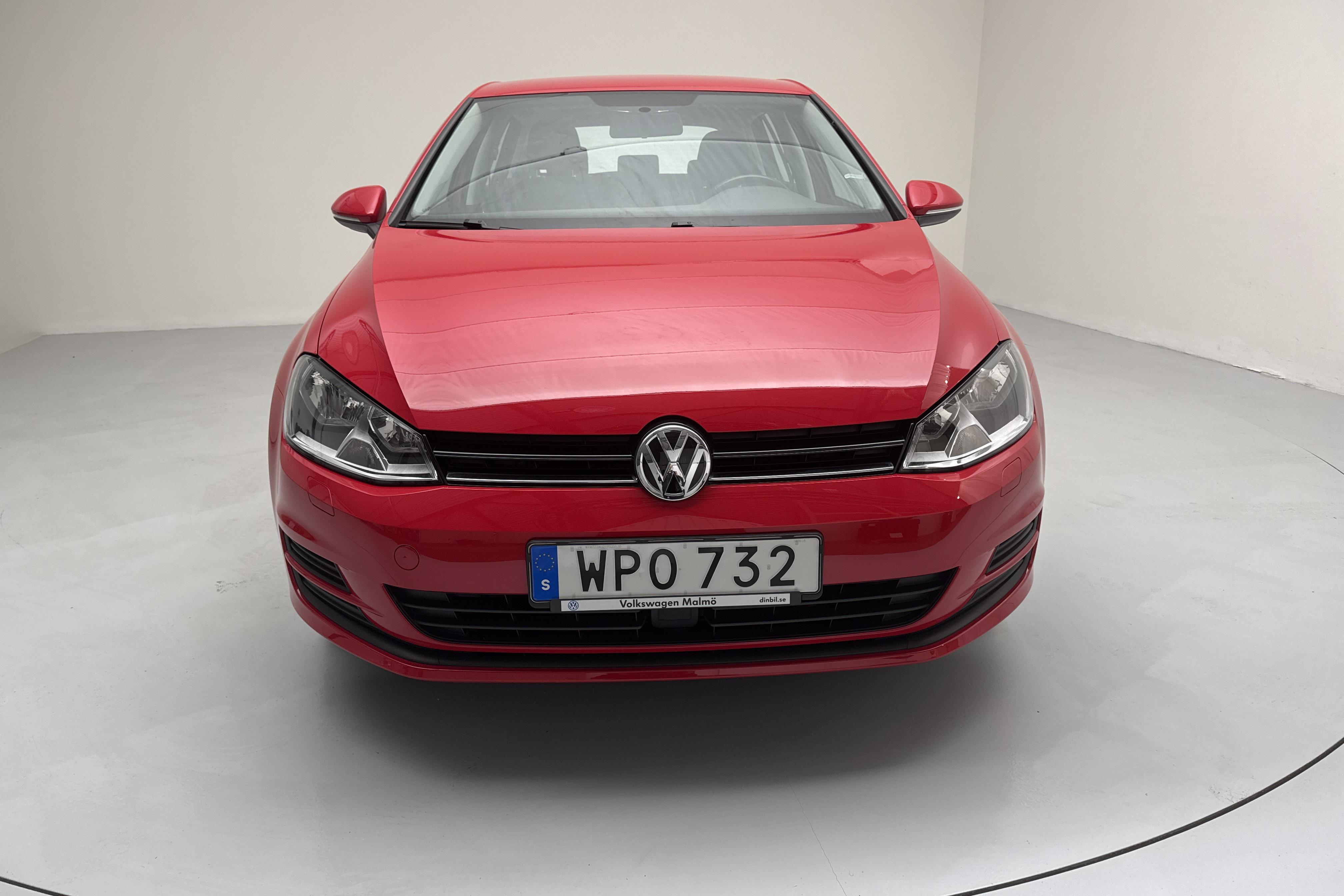 VW Golf VII 1.2 TSI 5dr (105hk) - 5 667 mil - Manuell - röd - 2015