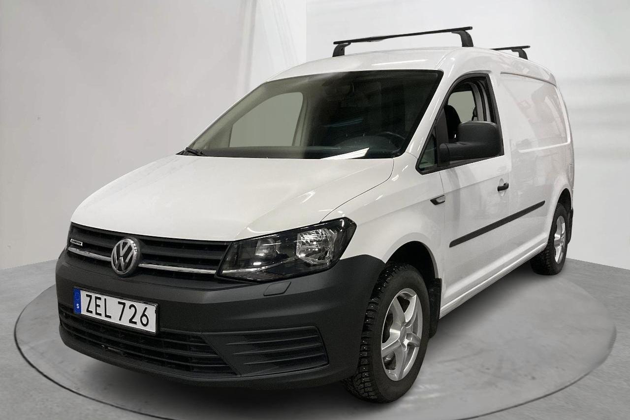 VW Caddy 1.4 TGI Maxi Skåp (110hk) - 5 772 mil - Automat - vit - 2018