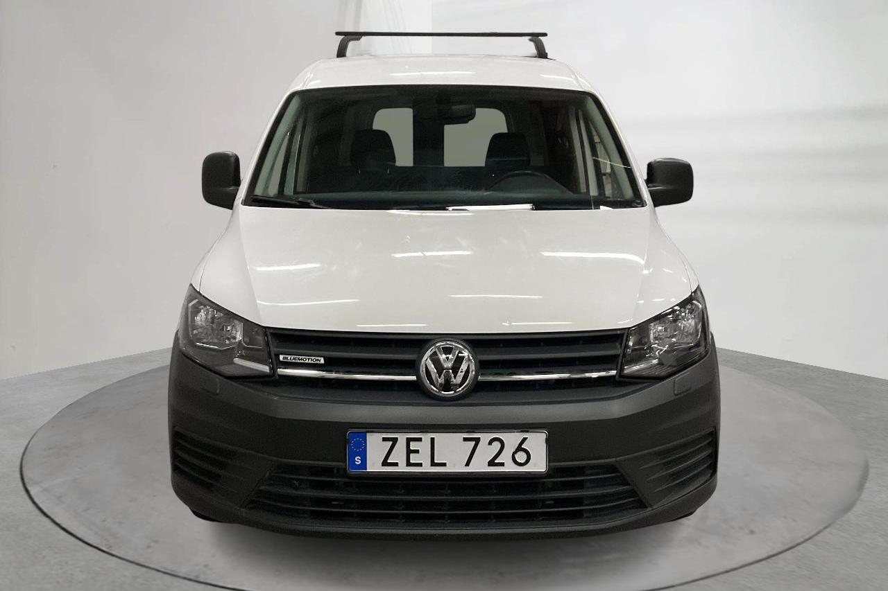 VW Caddy 1.4 TGI Maxi Skåp (110hk) - 5 772 mil - Automat - vit - 2018