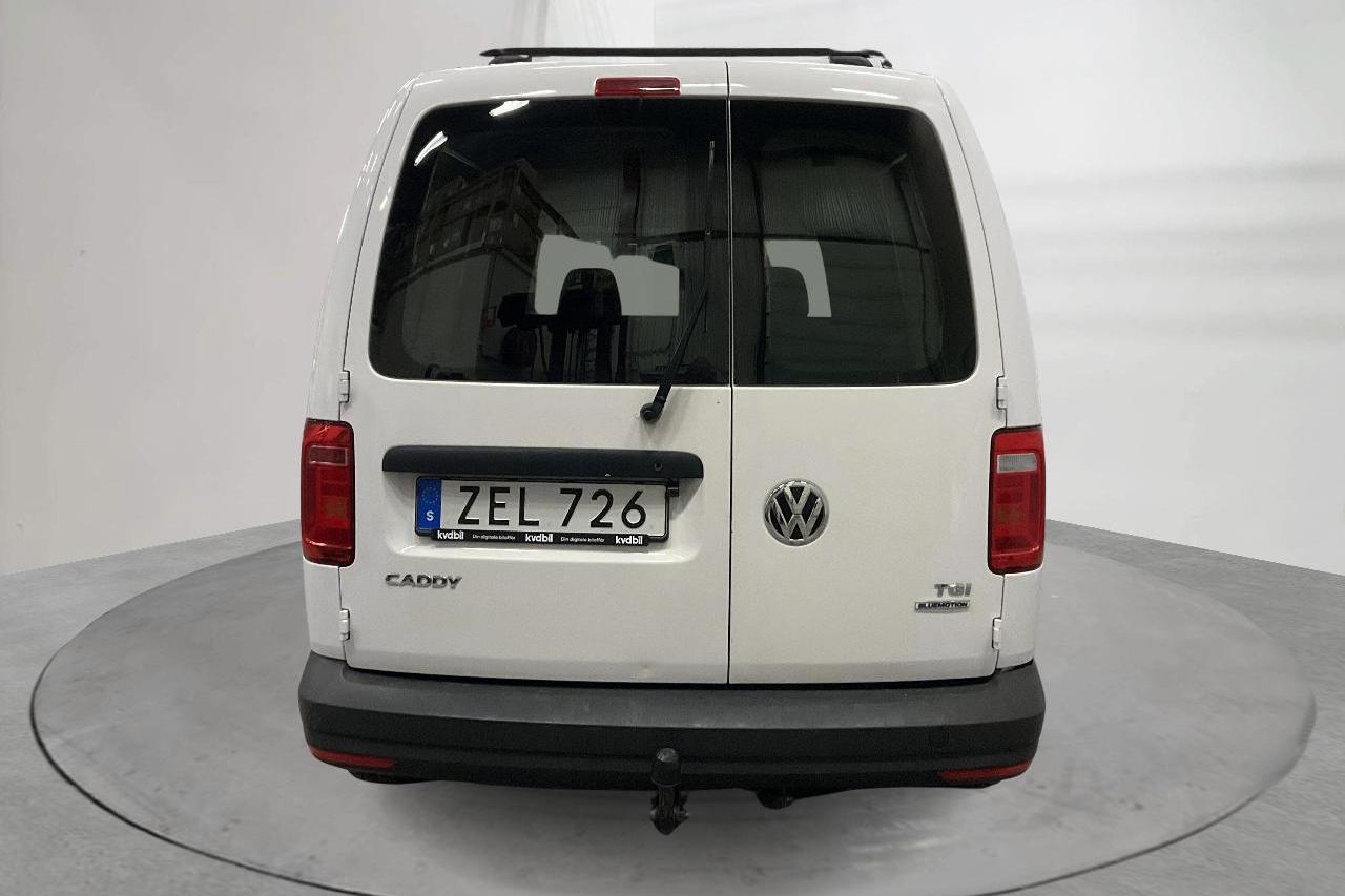 VW Caddy 1.4 TGI Maxi Skåp (110hk) - 5 772 mil - Automat - vit - 2018