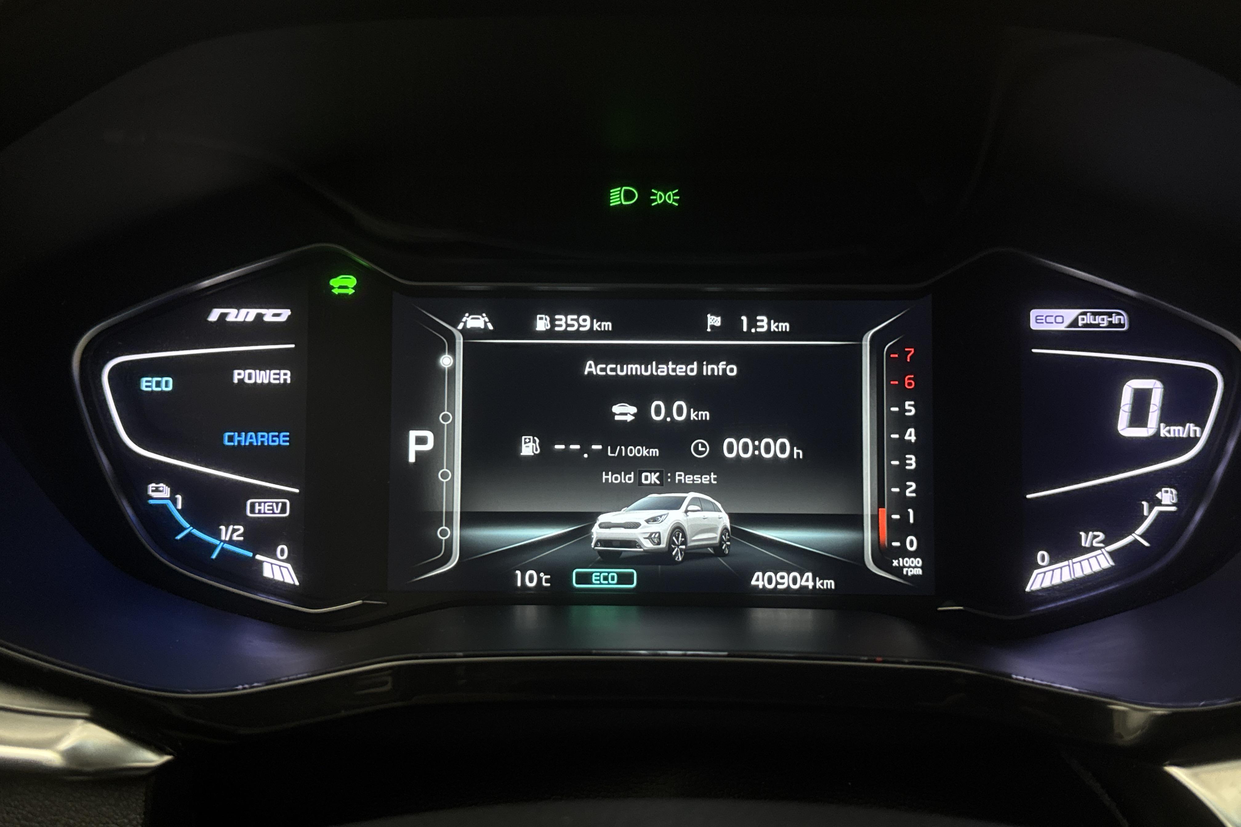 KIA Niro Plug-in Hybrid 1.6 (141hk) - 4 090 mil - Automat - blå - 2021