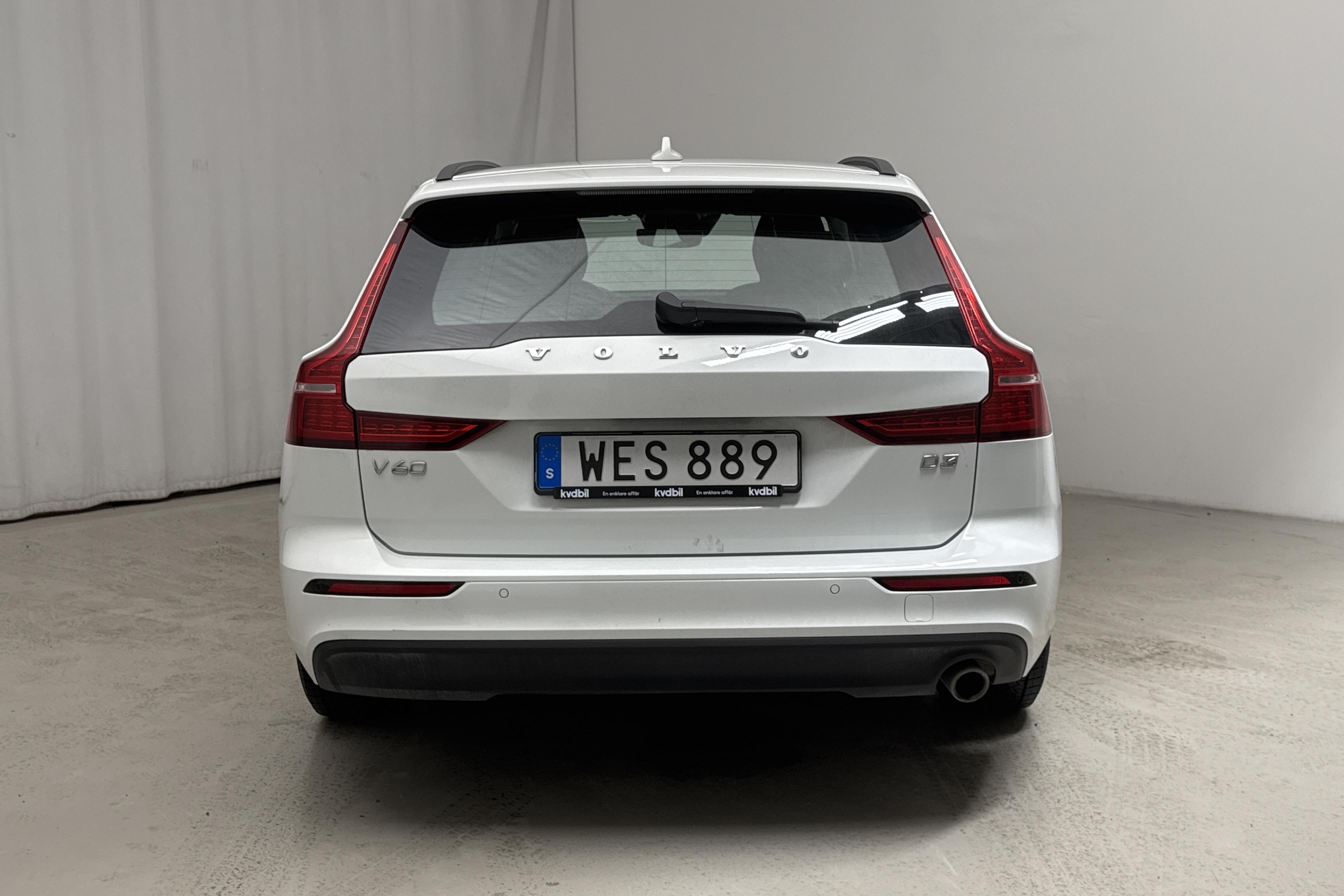 Volvo V60 D3 (150hk) - 17 375 mil - Automat - vit - 2020