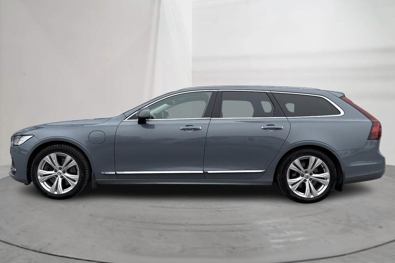 Volvo V90 T8 AWD Twin Engine (390hk) - 4 690 mil - Automat - grå - 2021